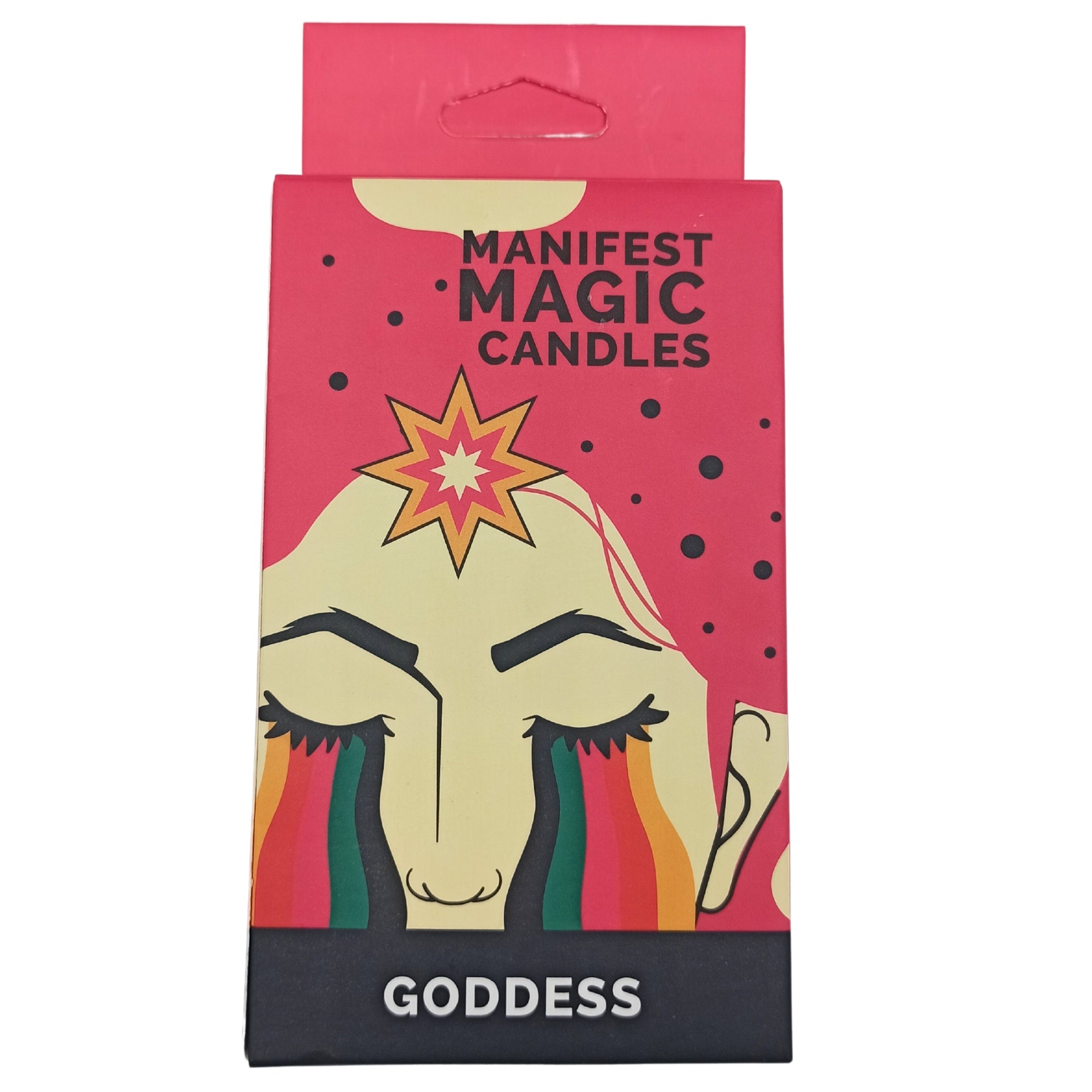 View Manifest Magic Candles pack of 12 Pink information