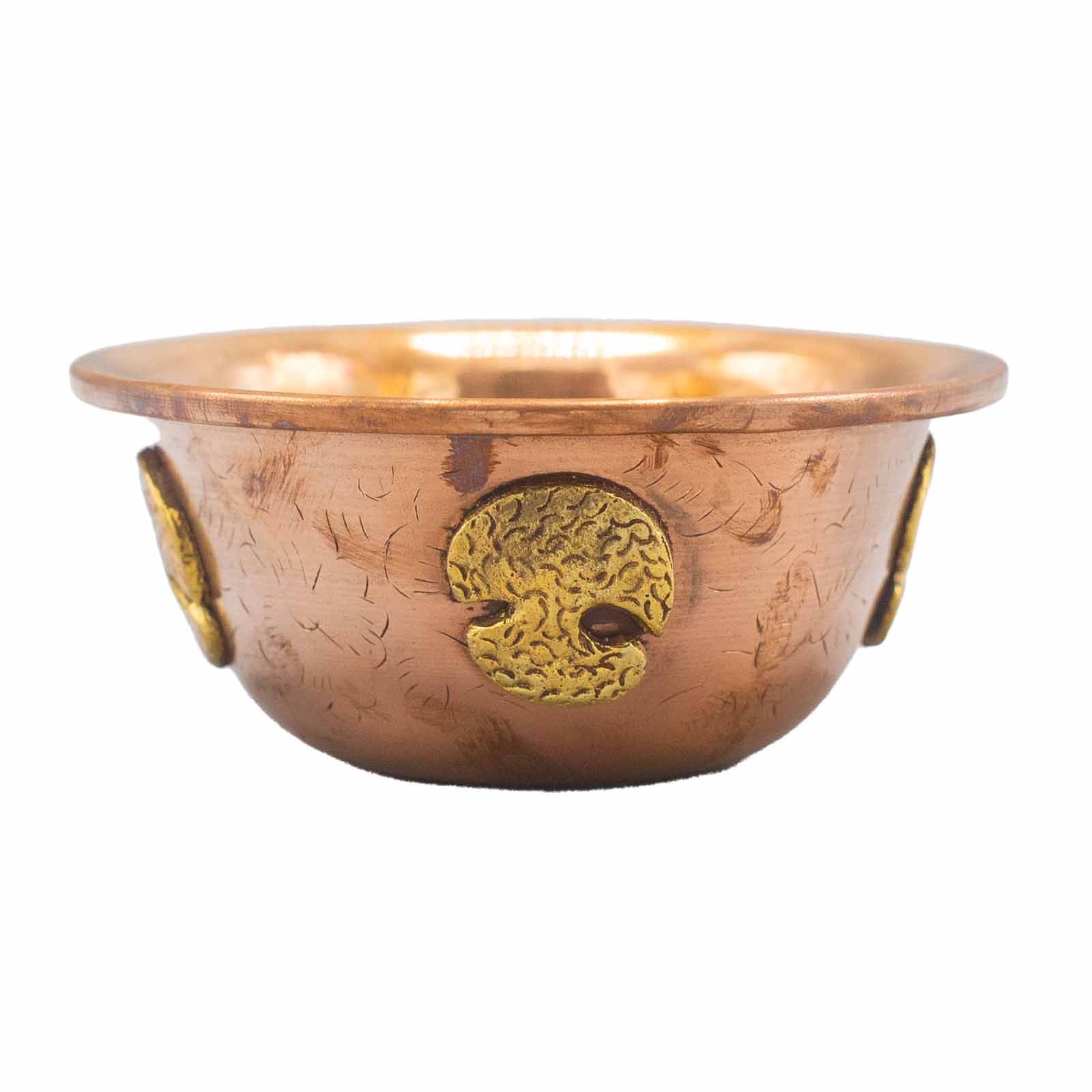 View Copper Ritual Bowl with Tree of Life 12x5cm information