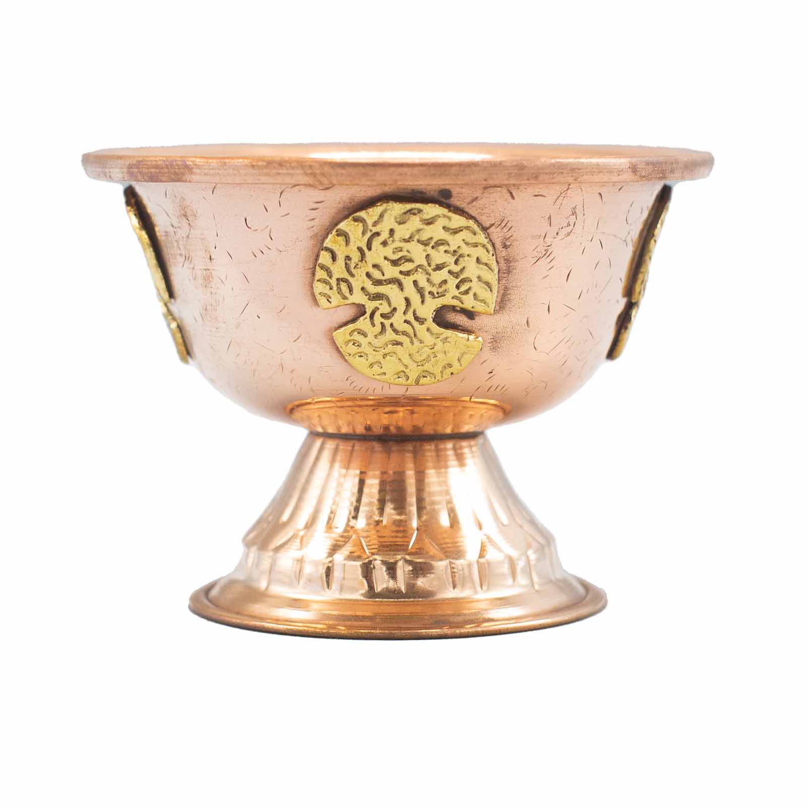 View Copper Ritual Chalice with Tree of Life 12x9cm information