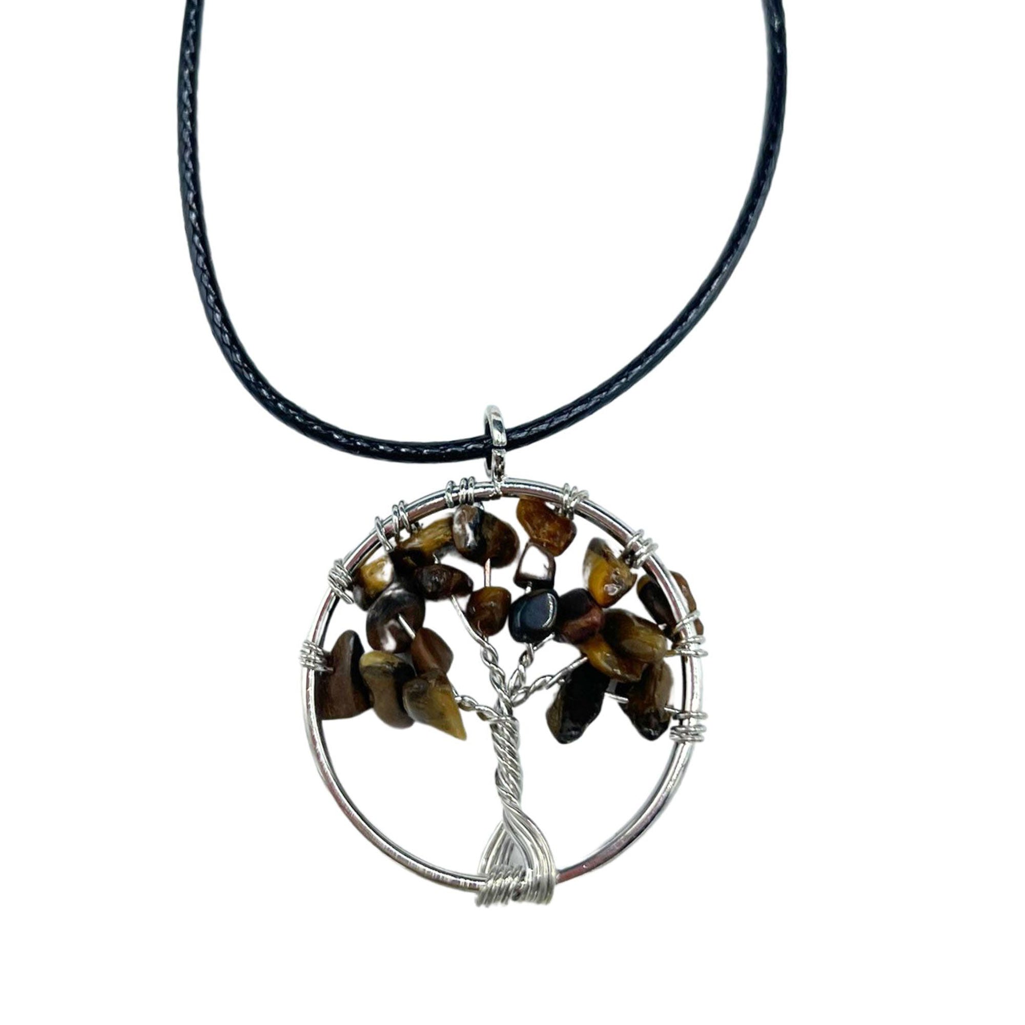 View Tree of Life Pendant Tiger Eye information