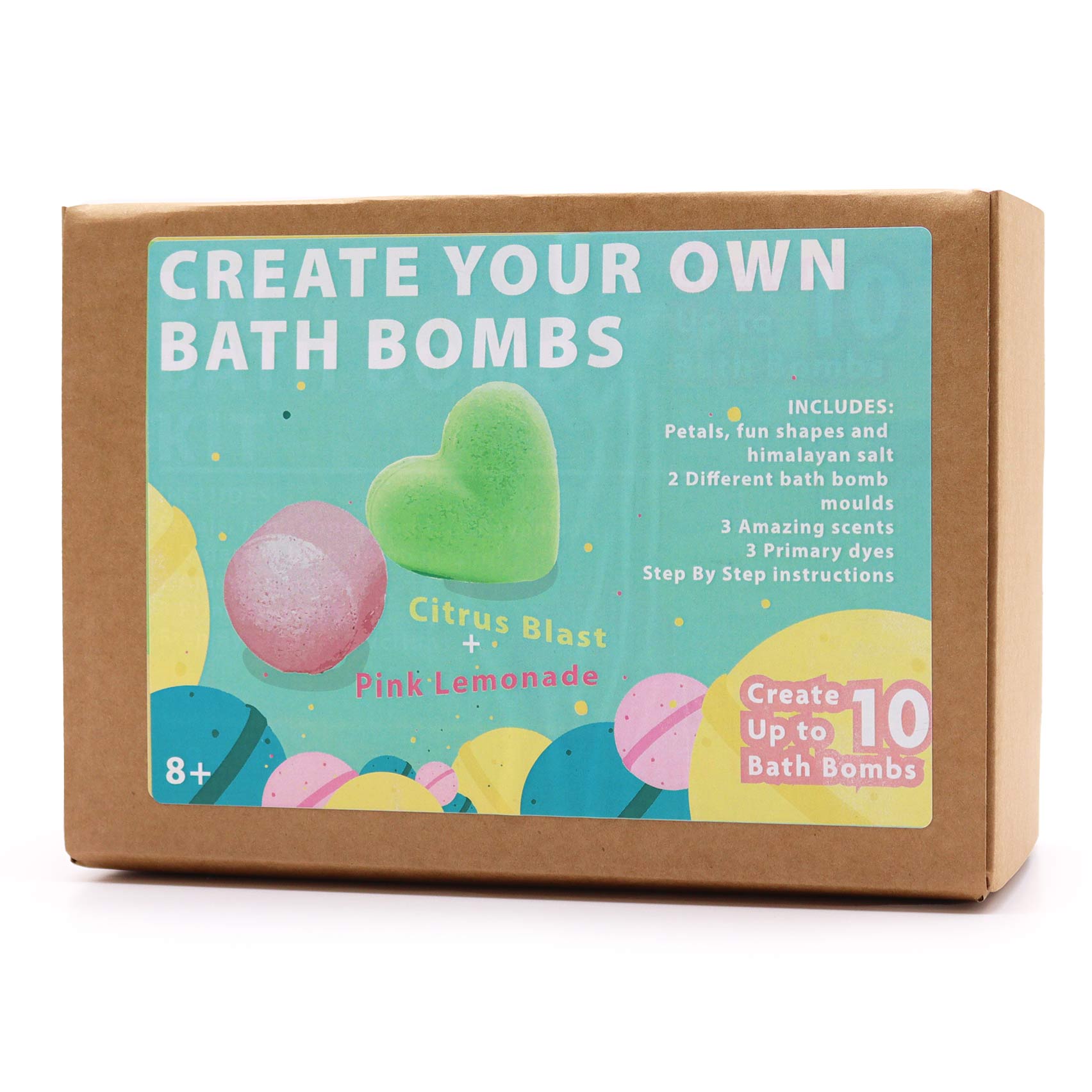View Bath Bomb Kit Pink Lemonade Citrus Blast information
