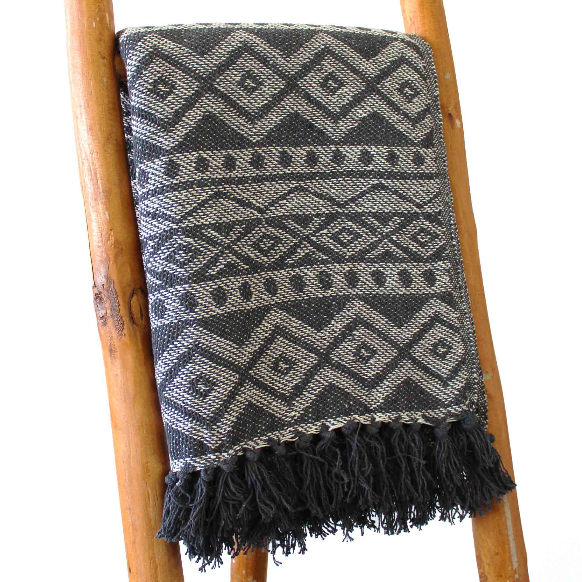 View Boho Comfort Throws 140x200cm Grey Geometric information