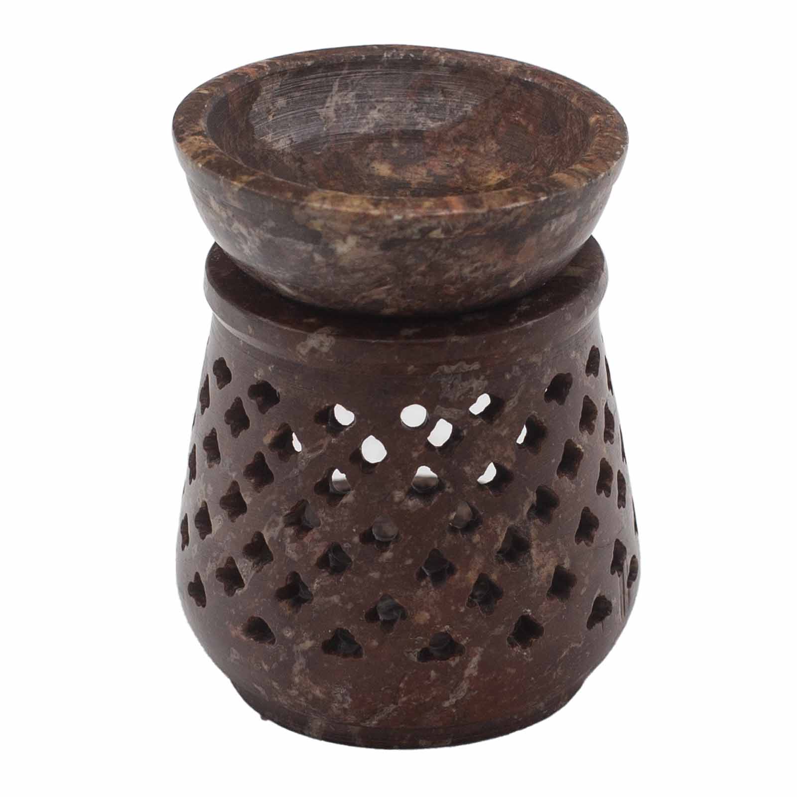 View Small Soapstone Oil Burner 8cm Classic information