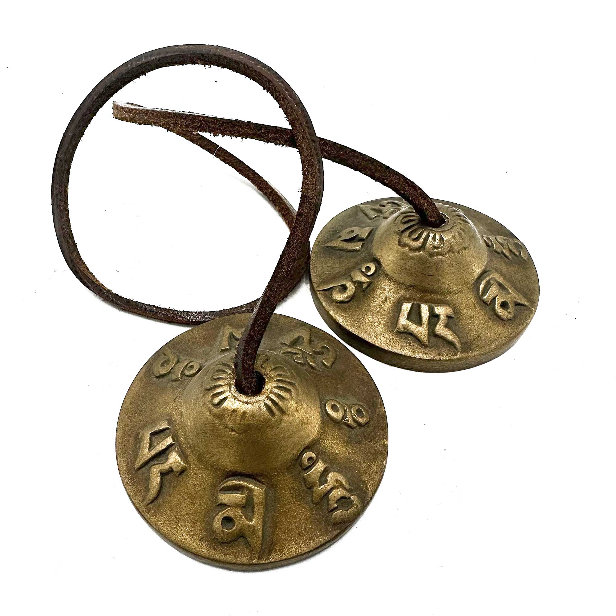 View Tibetan Tingsha Lucky Symbols approx 6cm information