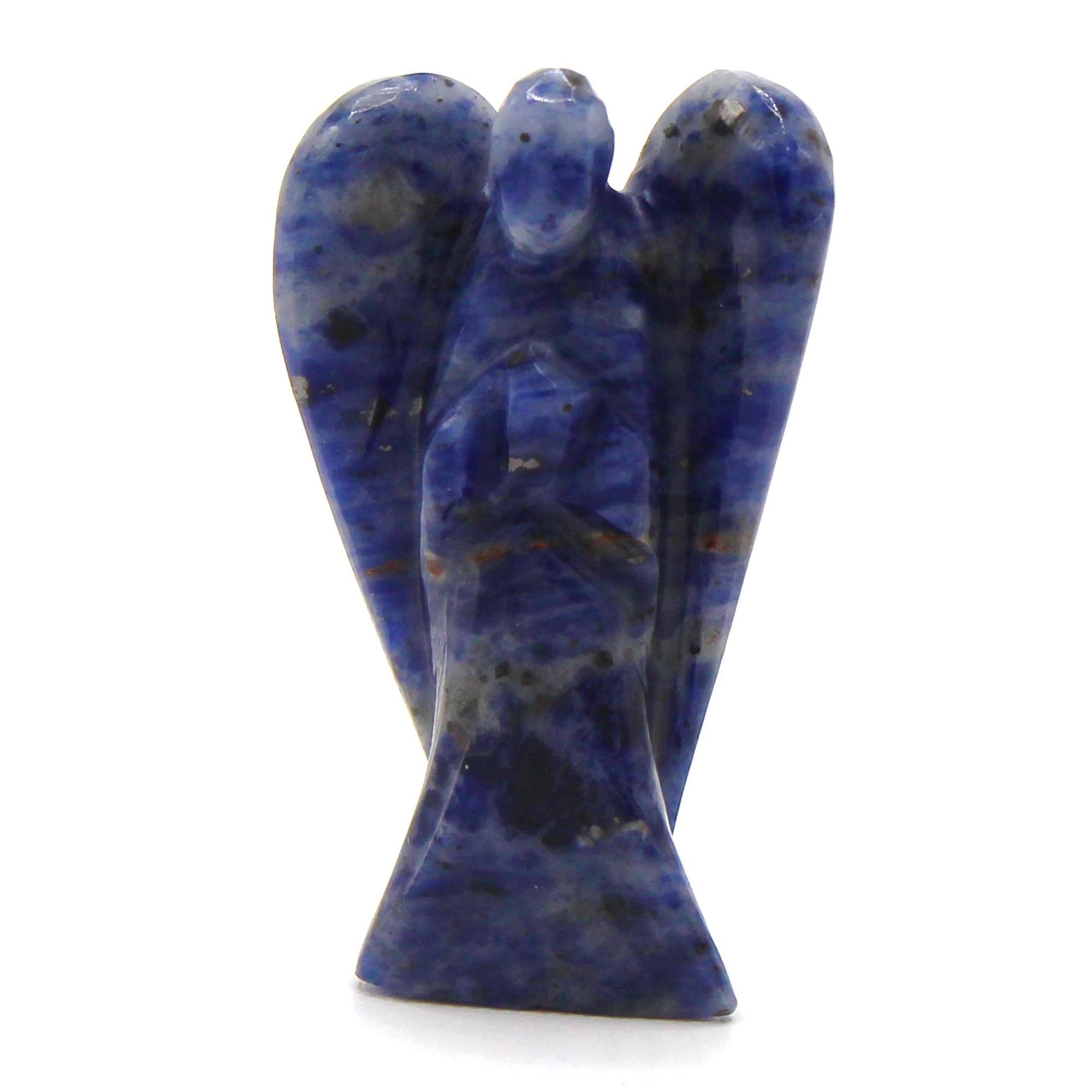 View Hand Carved Gemstone Angel Sodalite information