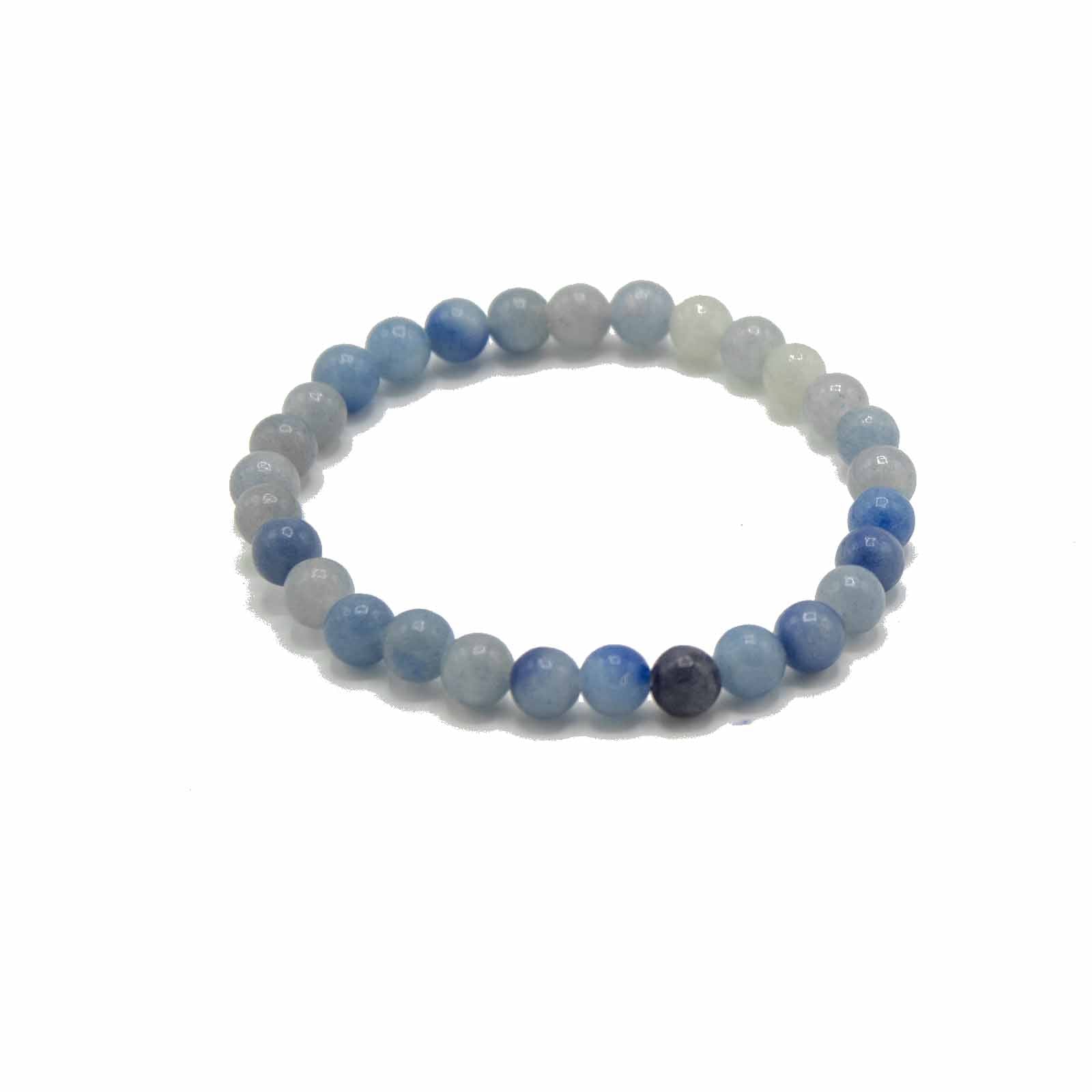 View Gemstone Manifestation Bracelet Blue Lace Agate Independence information