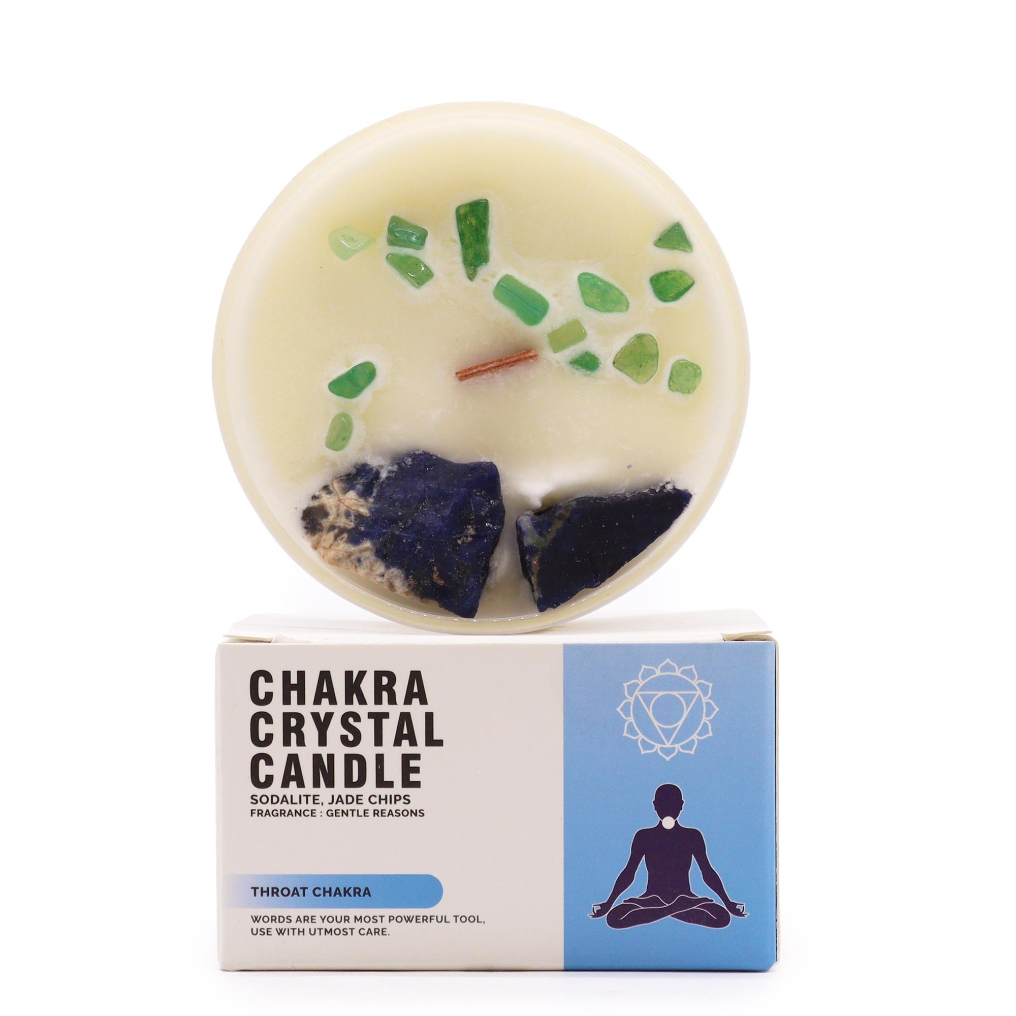 View Chakra Crystal Candles Throat Chakra information