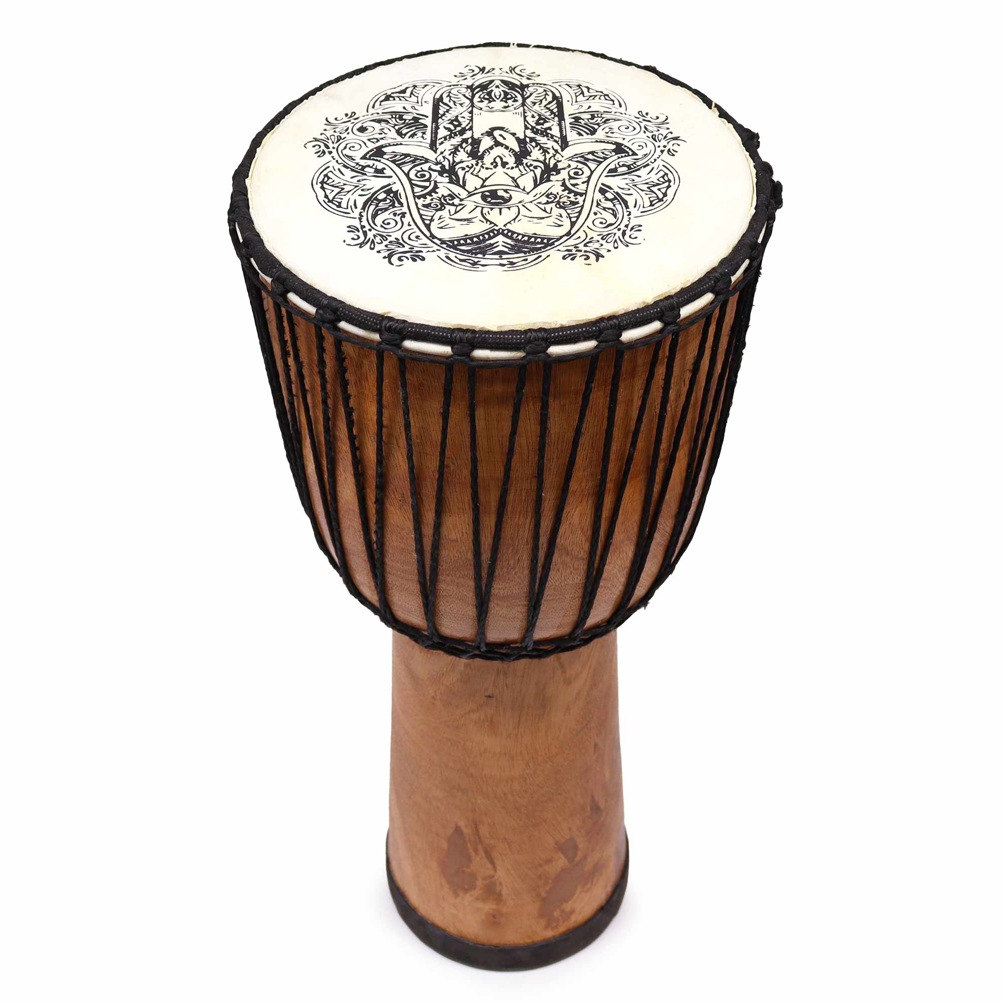 View Hamsa Wide Top Djembe Drum 50cm information