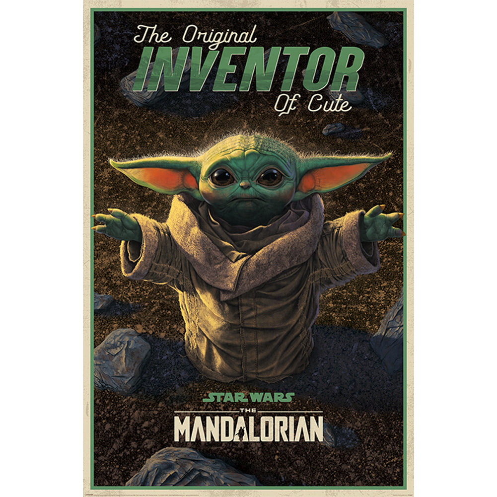 View Star Wars The Mandalorian Poster Inventor of Cute 174 information