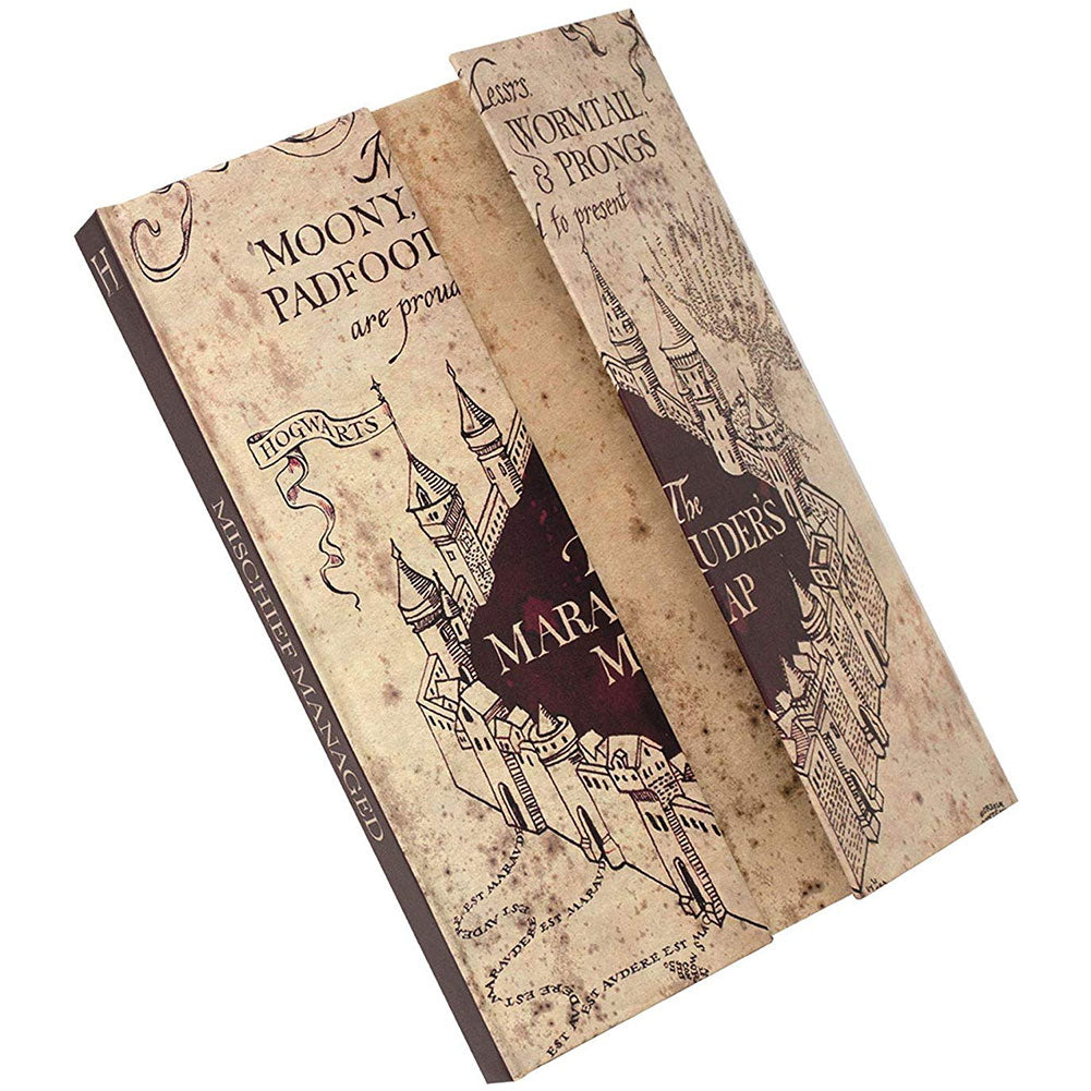 View Harry Potter Magnetic Notebook Marauders Map information