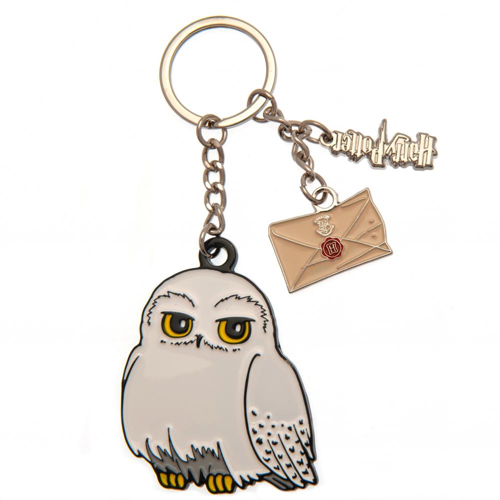View Harry Potter 3 Charm Keyring Hedwig Owl information