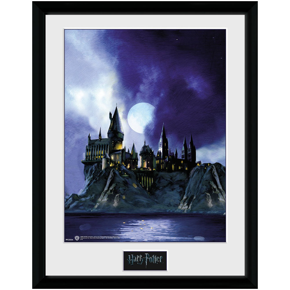 View Harry Potter Picture Hogwarts Night 16 x 12 information
