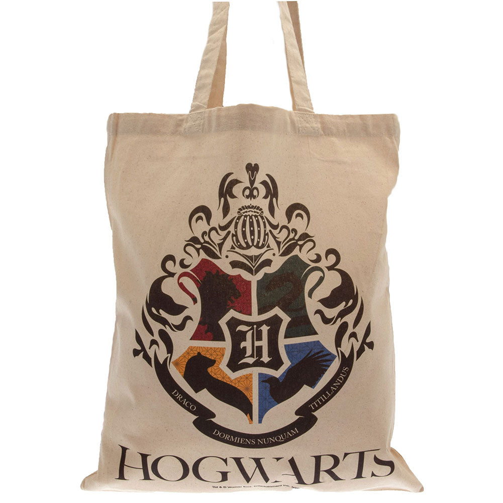 Harry Potter Hogwarts Crest Burgundy Lunch Bag