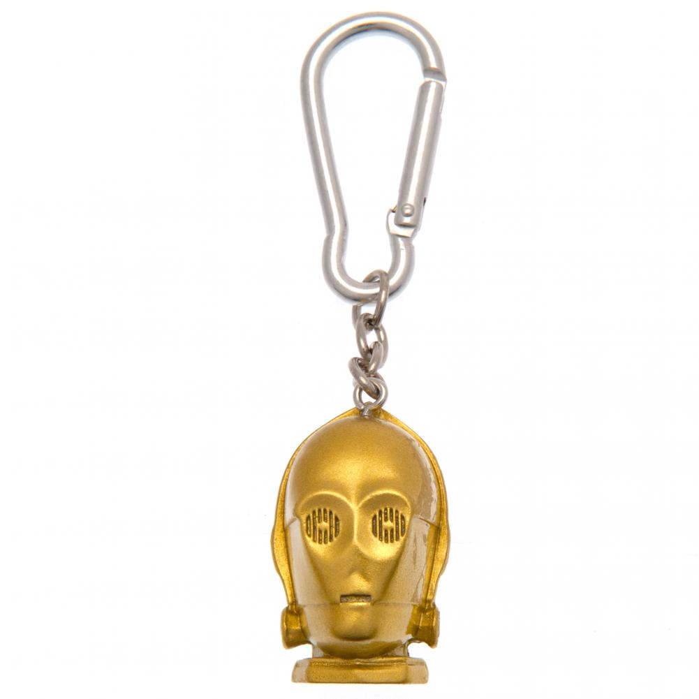 View Star Wars 3D Polyresin Keyring C3PO information