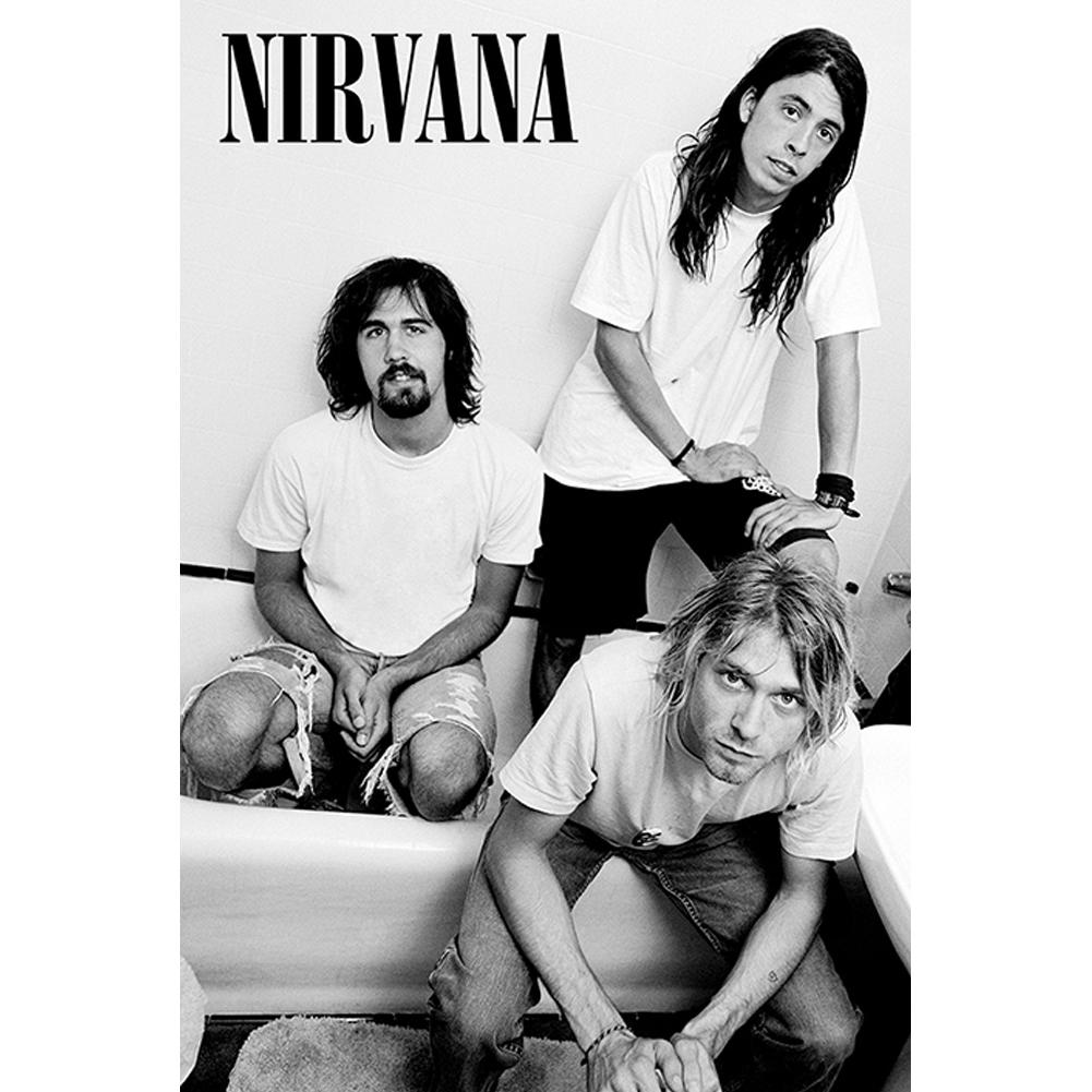 View Nirvana Poster Bathroom 75 information