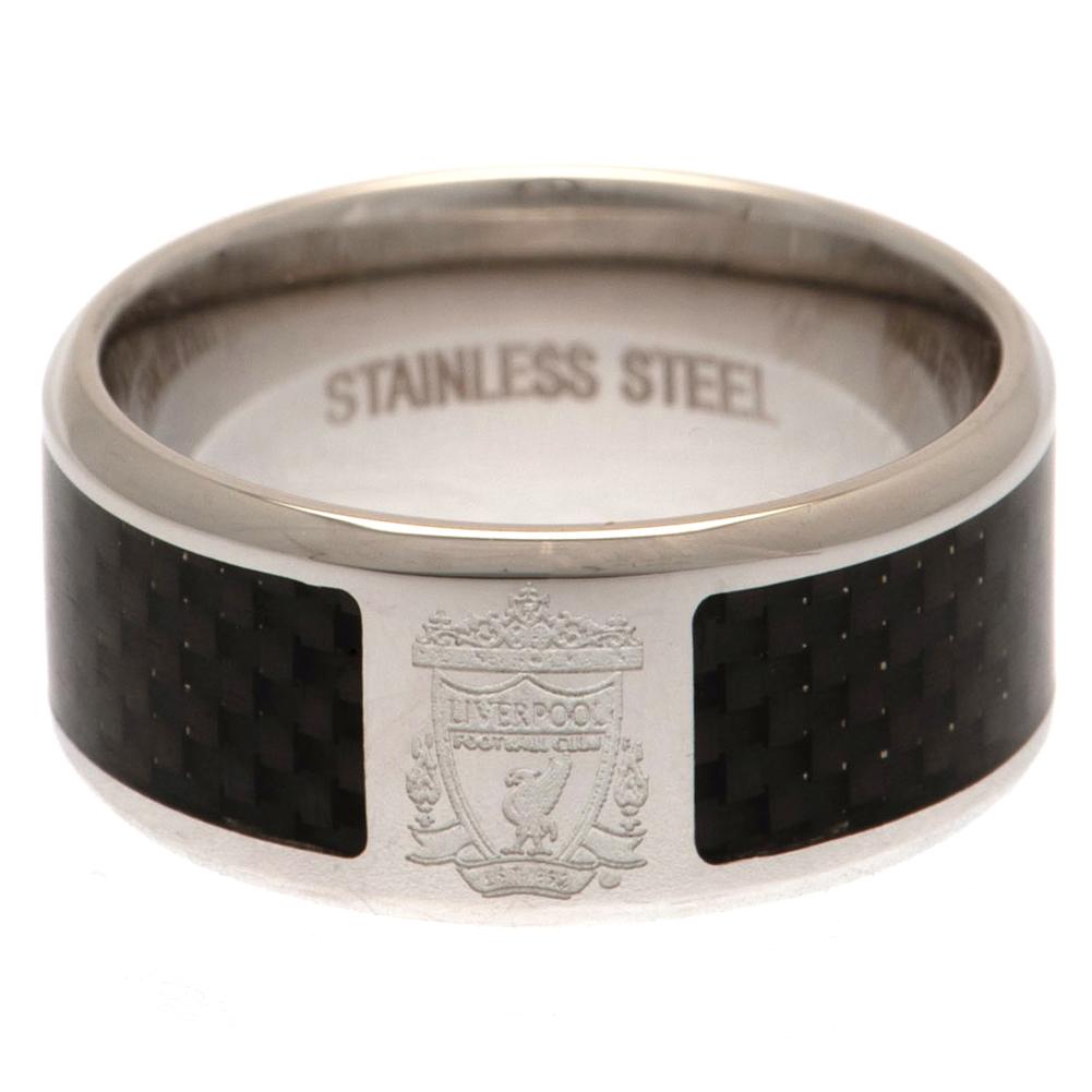 View Liverpool FC Carbon Fibre Ring Large information