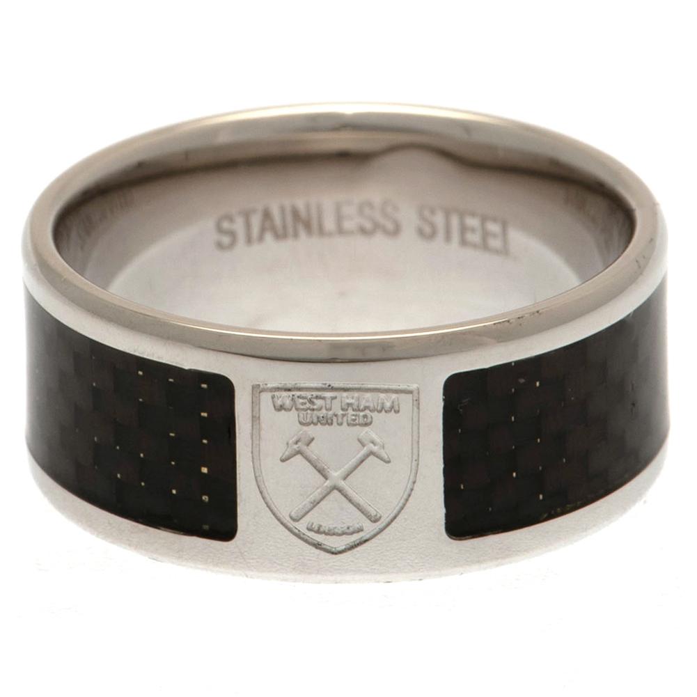 View West Ham United FC Carbon Fibre Ring Medium information