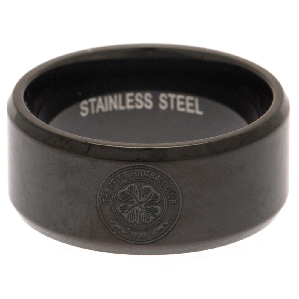 View Celtic FC Black IP Ring Medium information