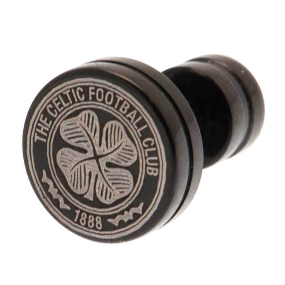 View Celtic FC Black IP Stud Earring information