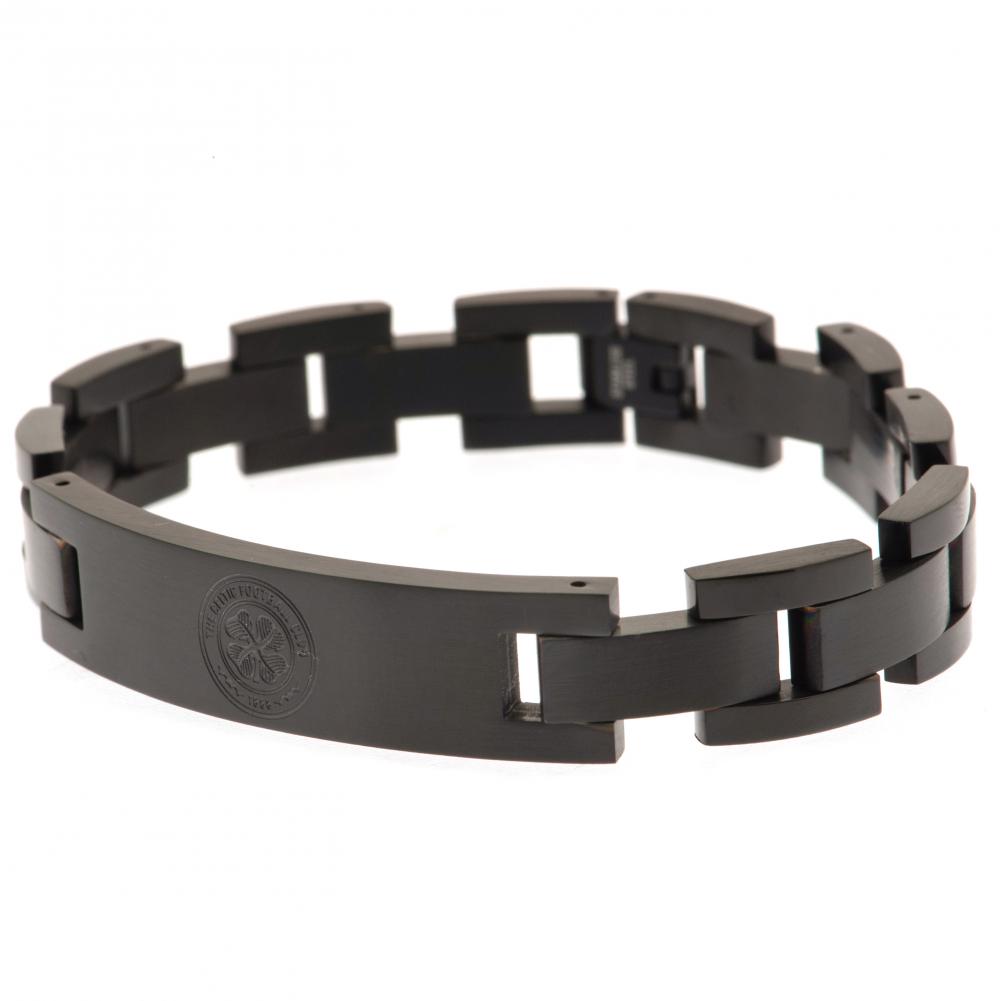 View Celtic FC Black IP Bracelet information