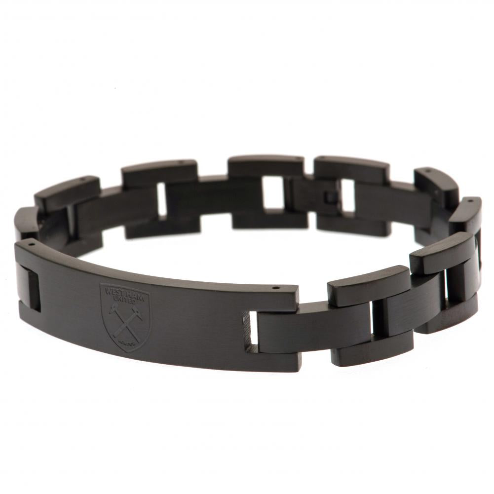 View West Ham United FC Black IP Bracelet information