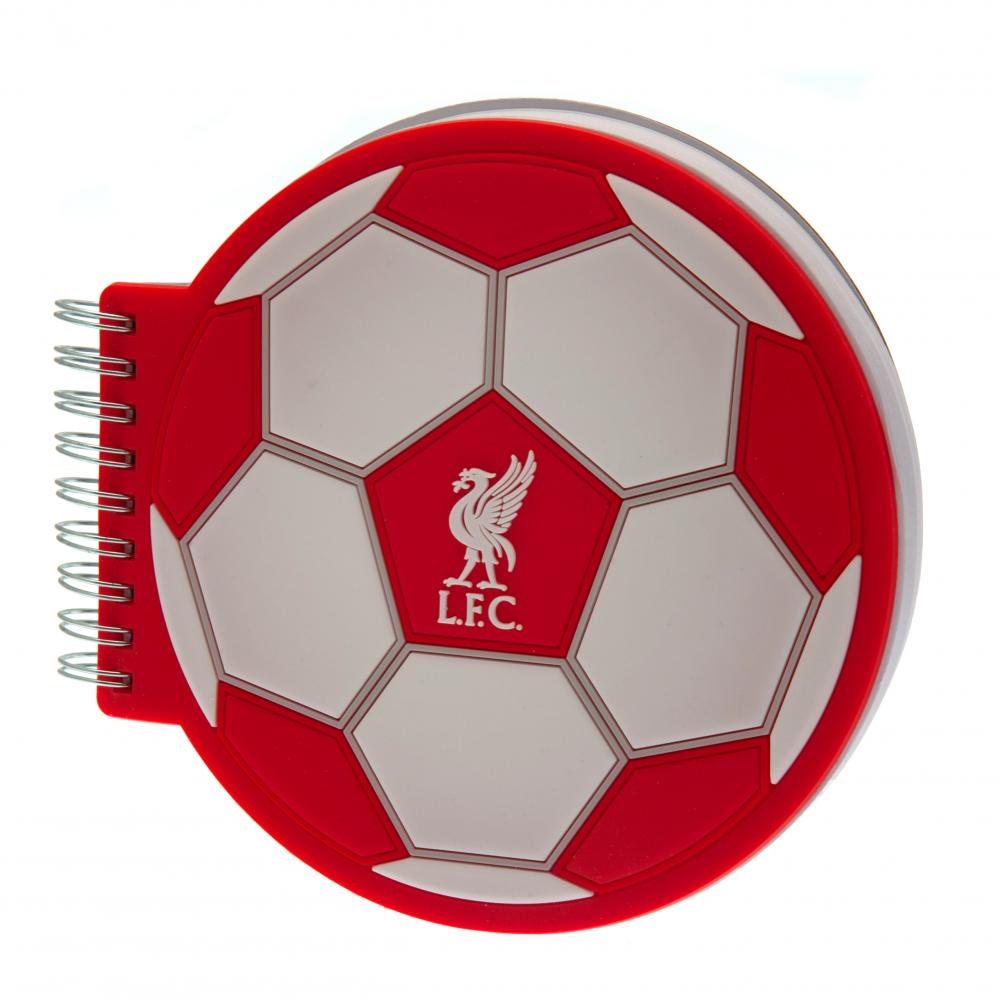 View Liverpool FC 3D Football Notebook information