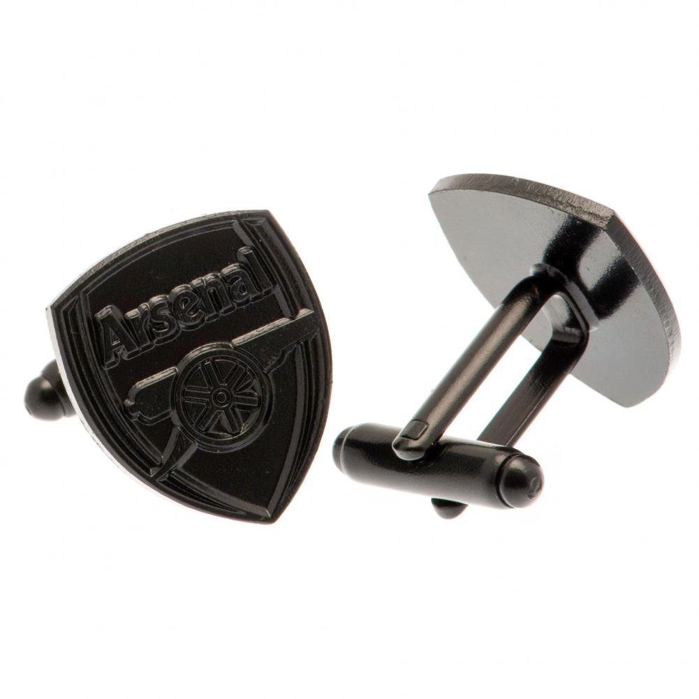 View Arsenal FC Black IP Cufflinks information