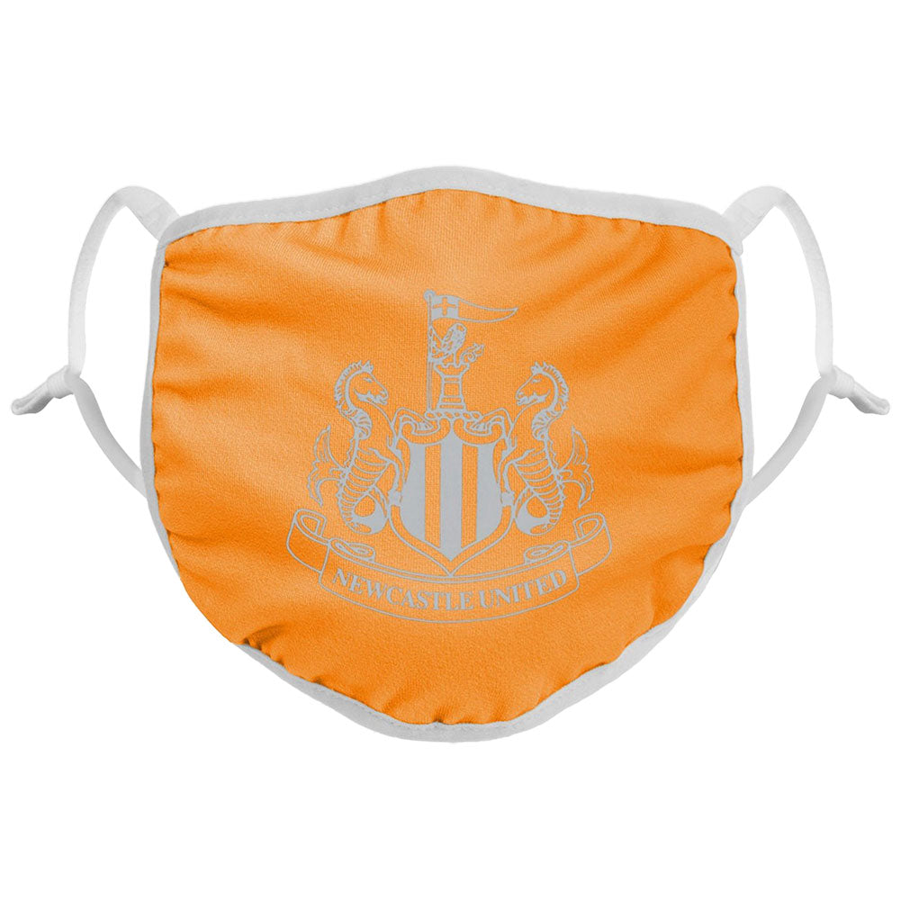 View Newcastle United FC Reflective Face Covering Orange information