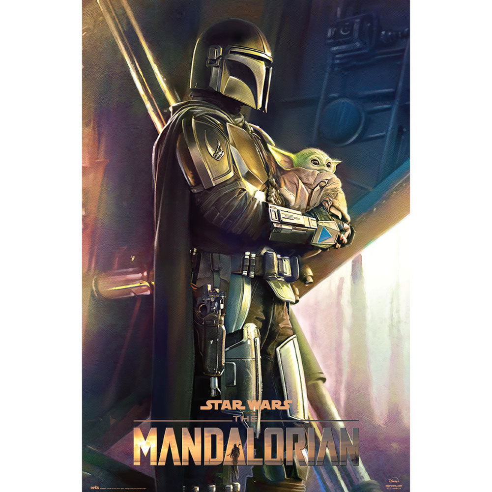 View Star Wars The Mandalorian Poster Clan Of Two 148 information