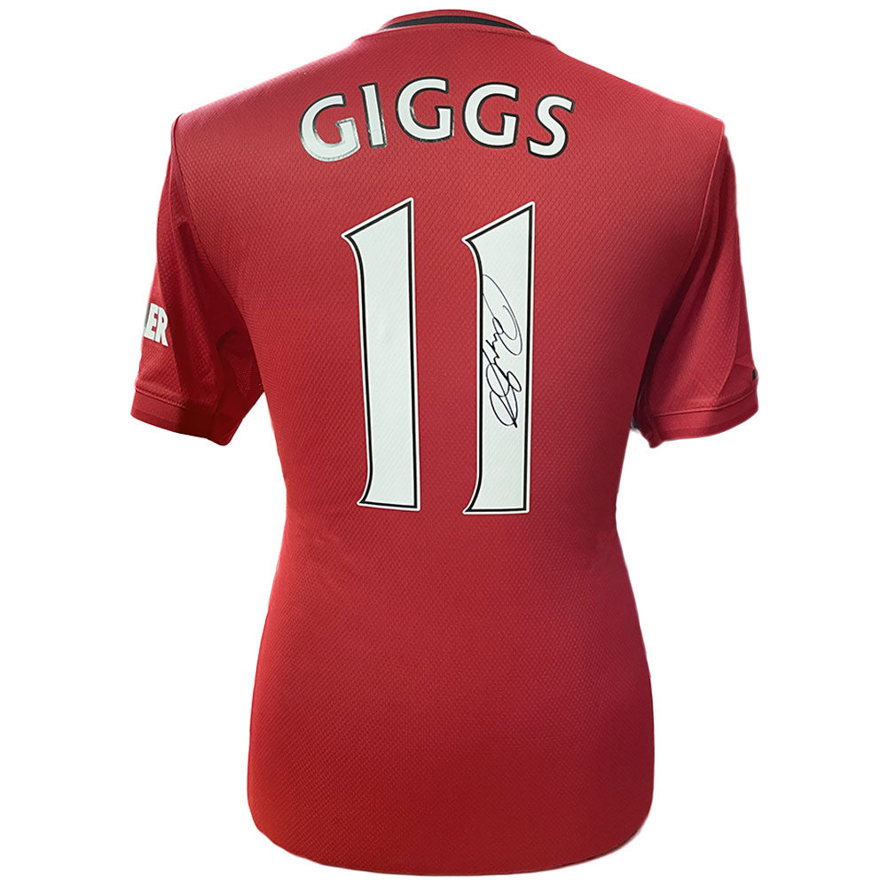 View Manchester United FC Giggs Signed Shirt information