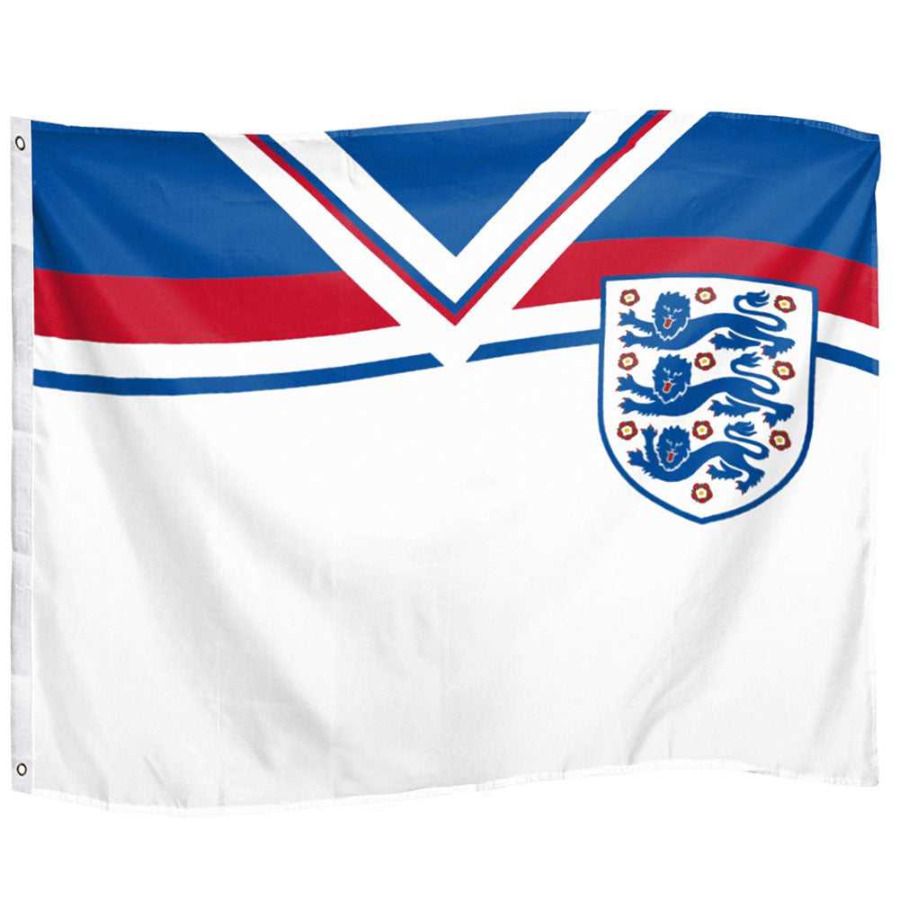 View England FA Giant Flag 1982 Retro information