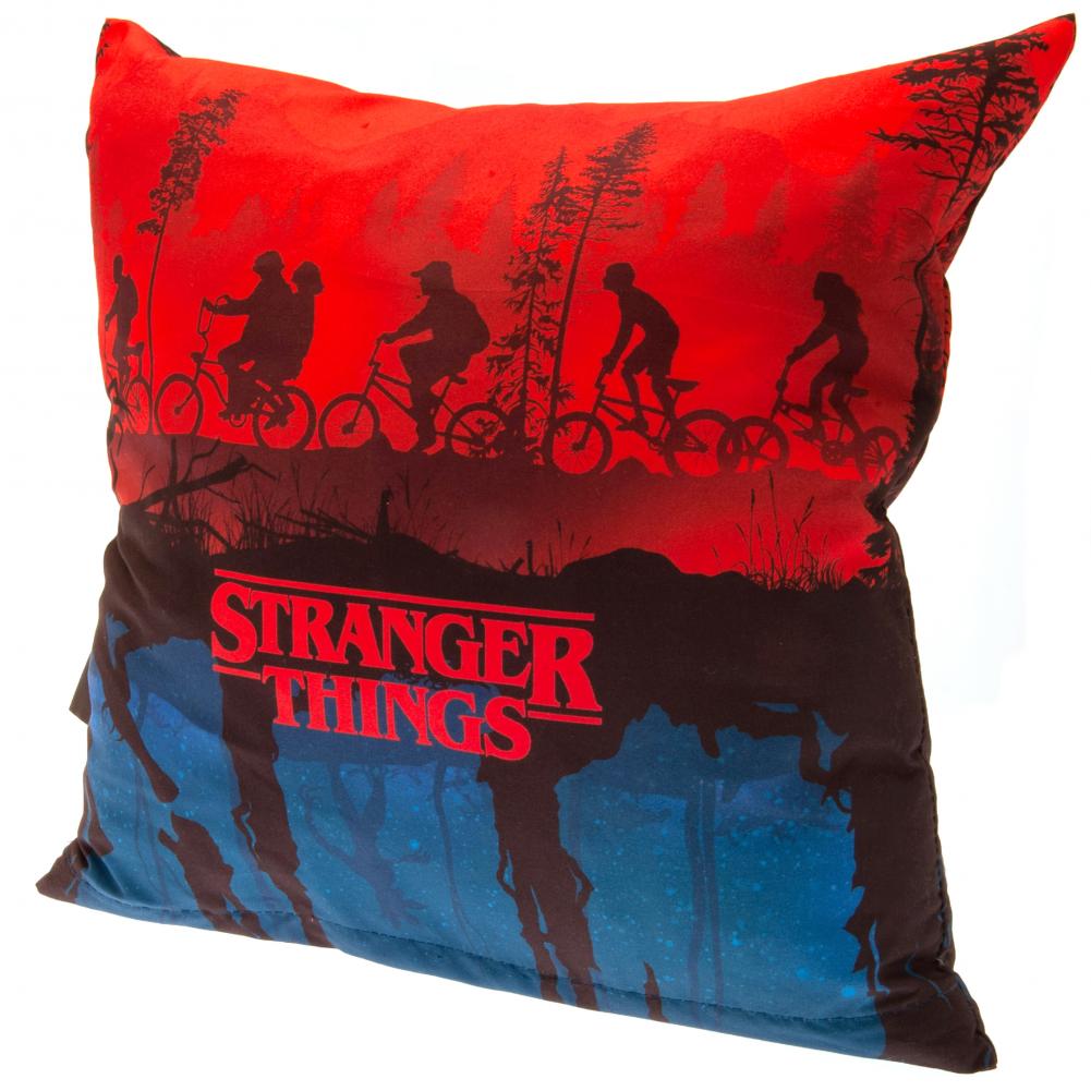 View Stranger Things Cushion Upside Down information