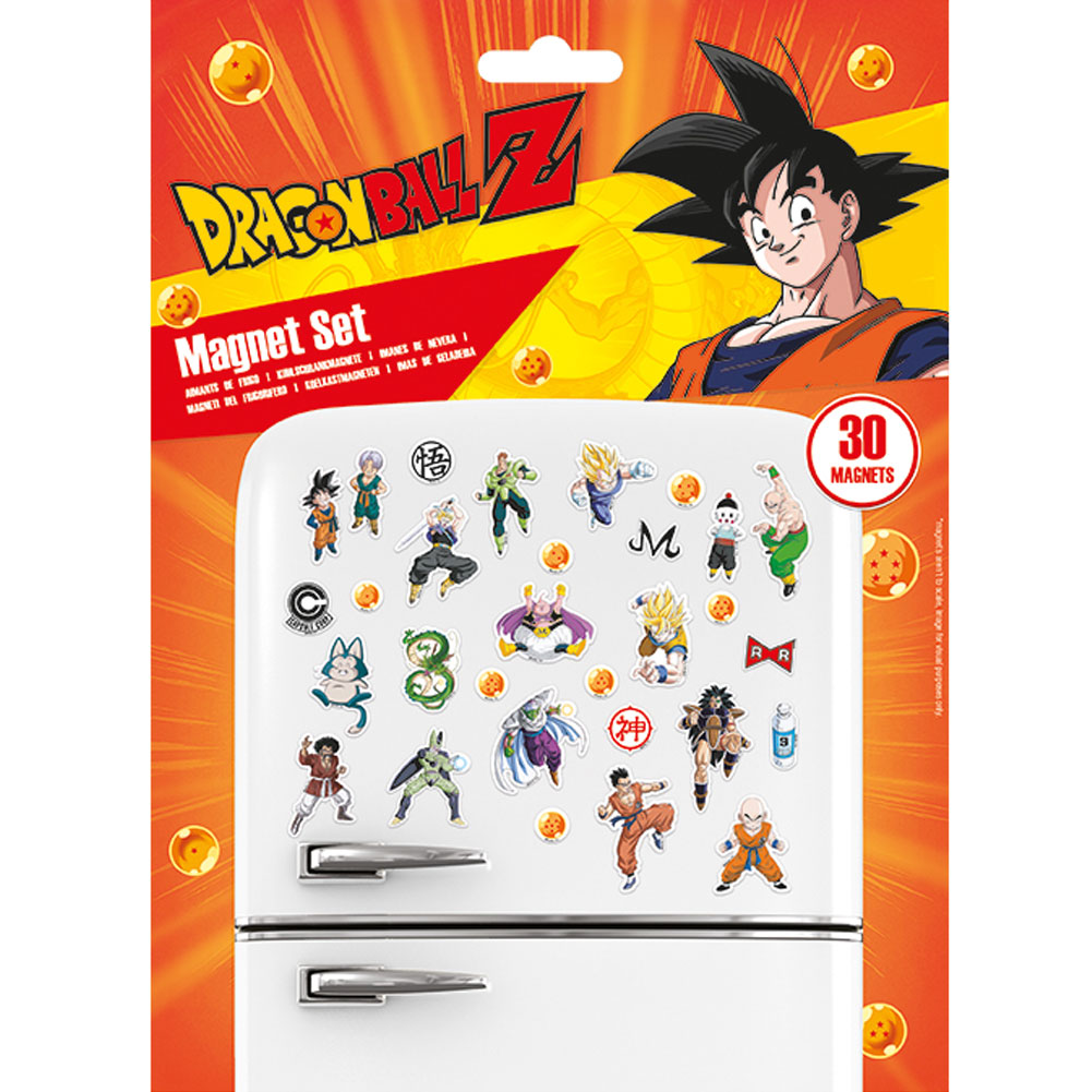 View Dragon Ball Z Fridge Magnet Set information