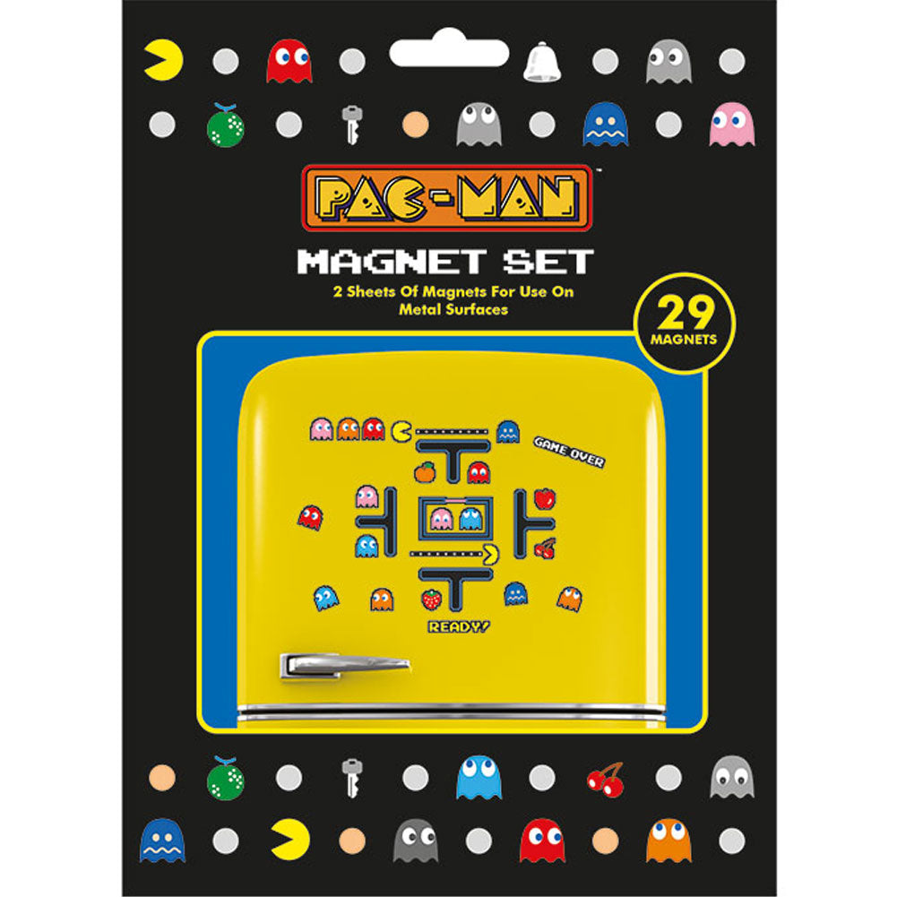 View PacMan Fridge Magnet Set information