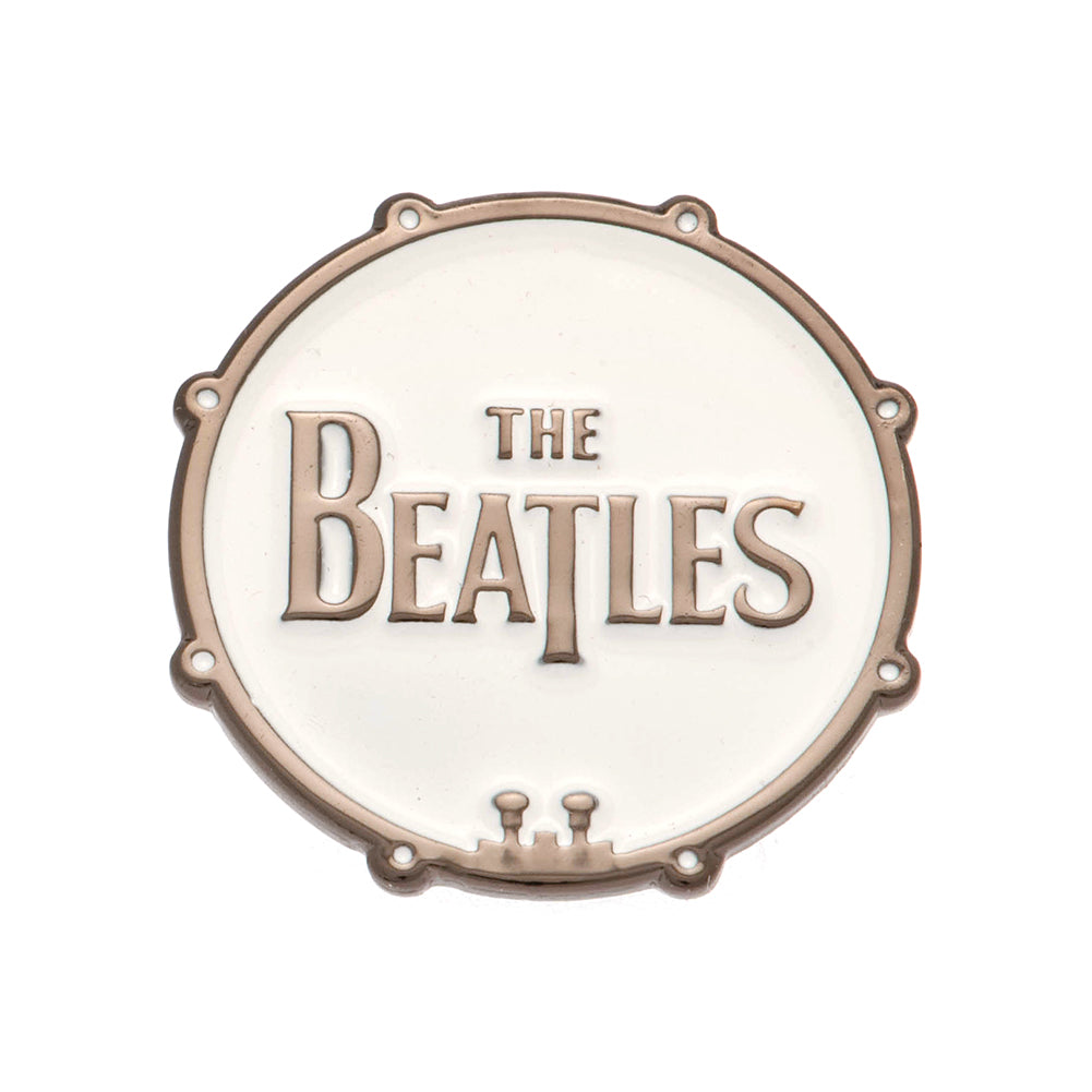 View The Beatles Badge Bass Drum information