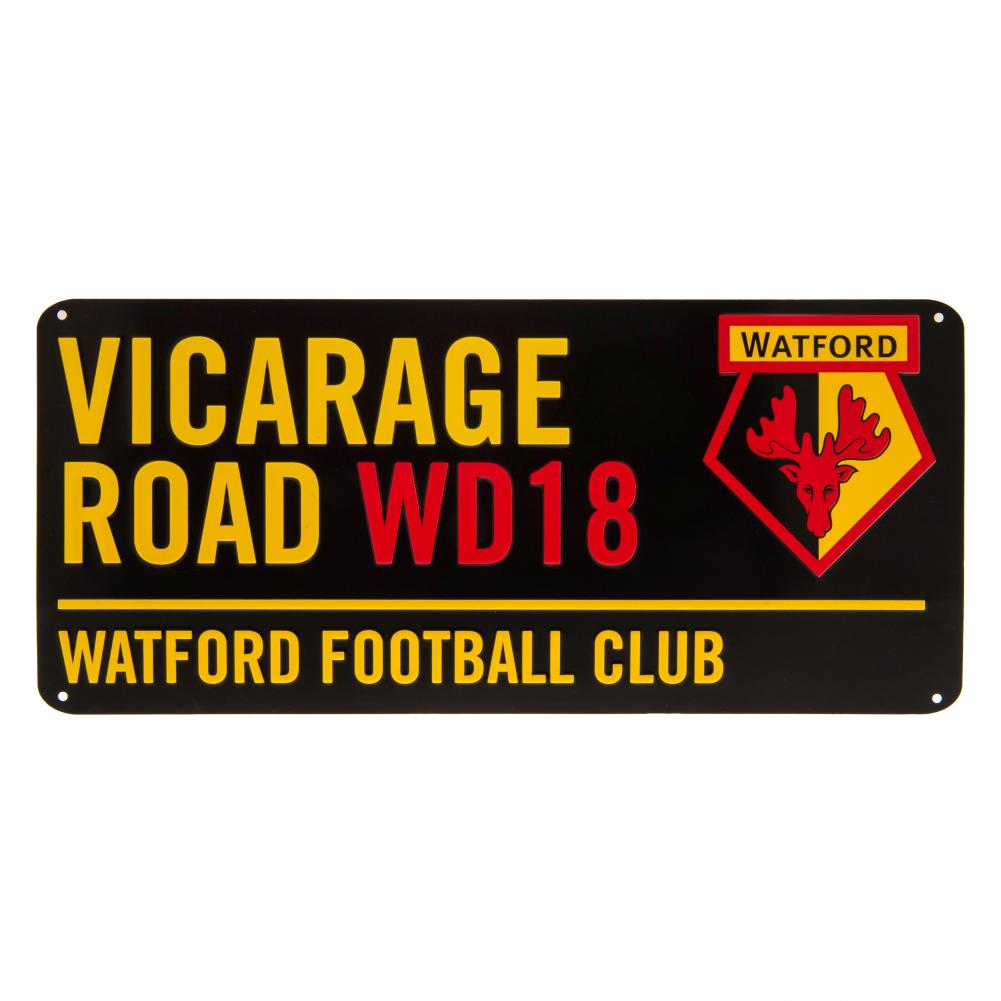 View Watford FC Street Sign BK information
