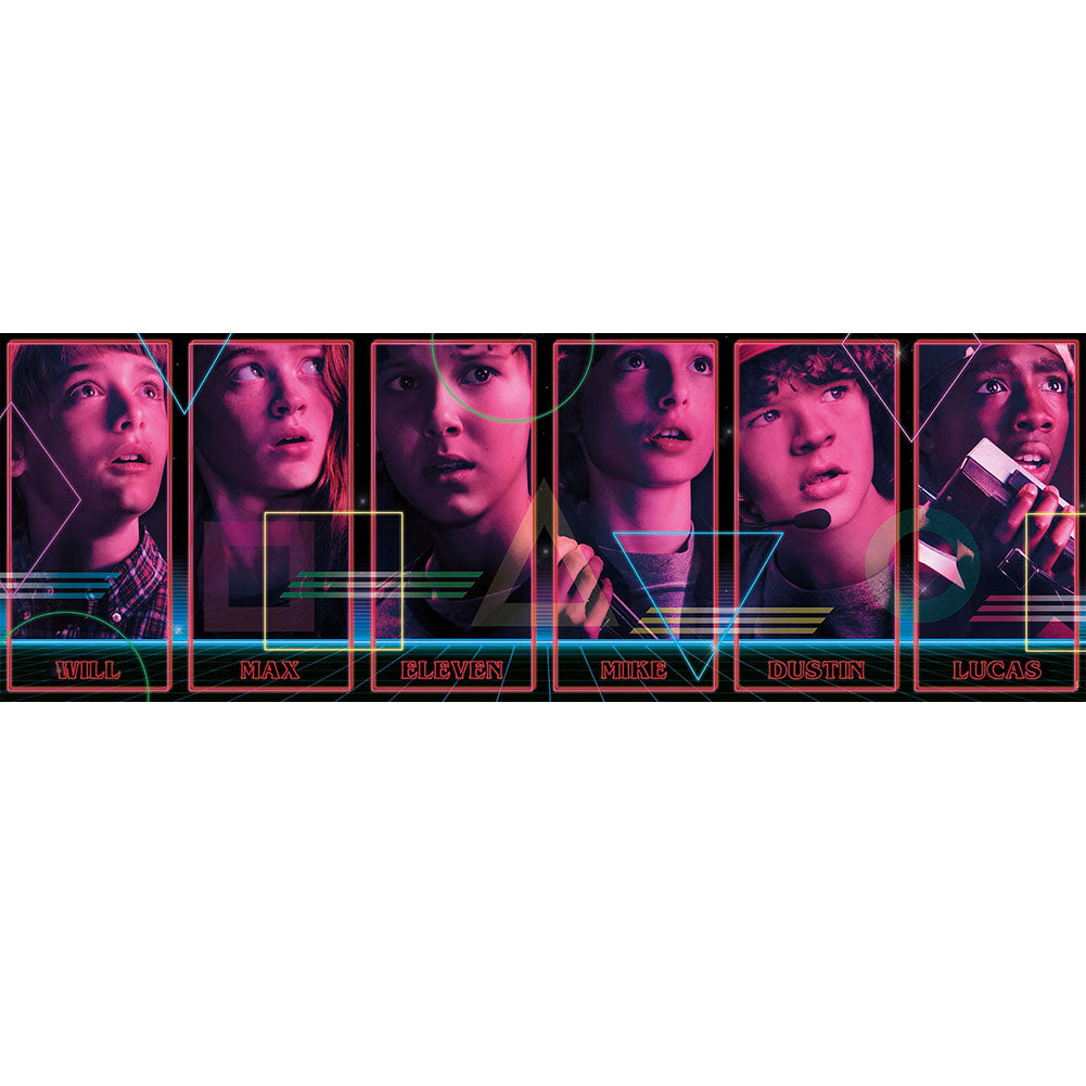 View Stranger Things Panorama Puzzle 1000pc information