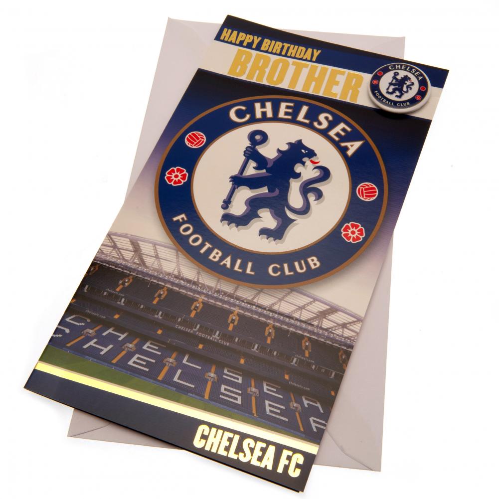 View Chelsea FC Birthday Card Brother information
