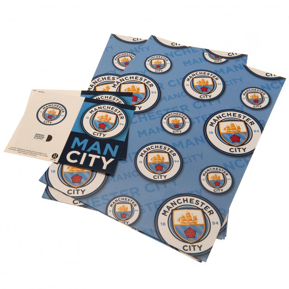 View Manchester City FC Gift Wrap information