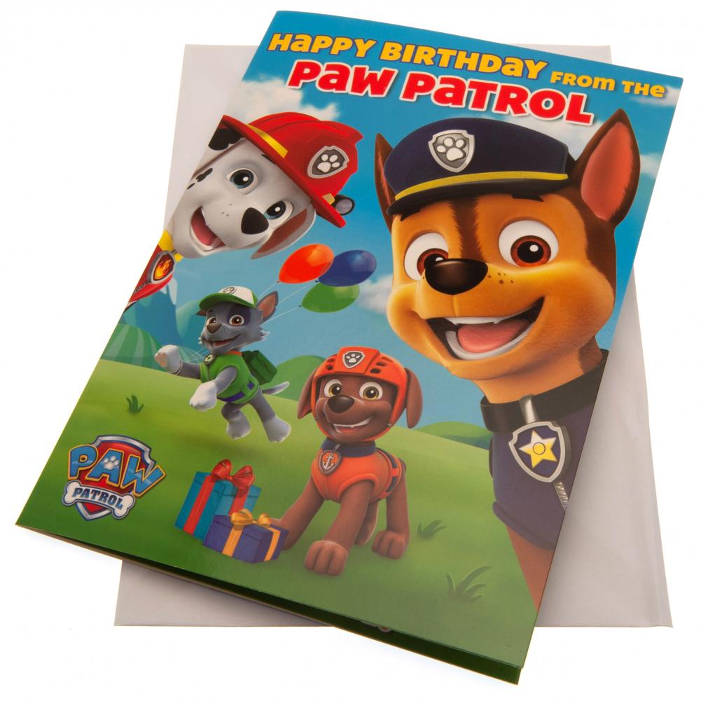 View Paw Patrol Birthday Sound Card information