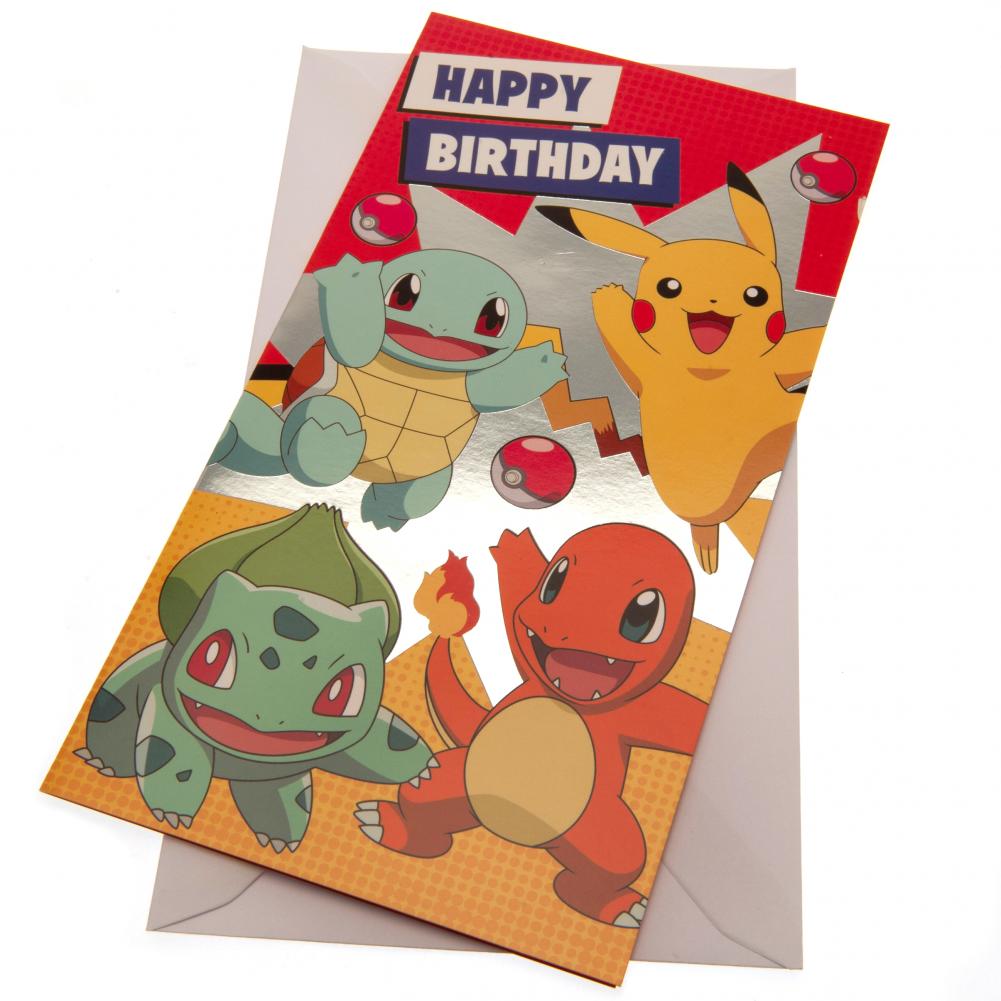View Pokemon Birthday Card information
