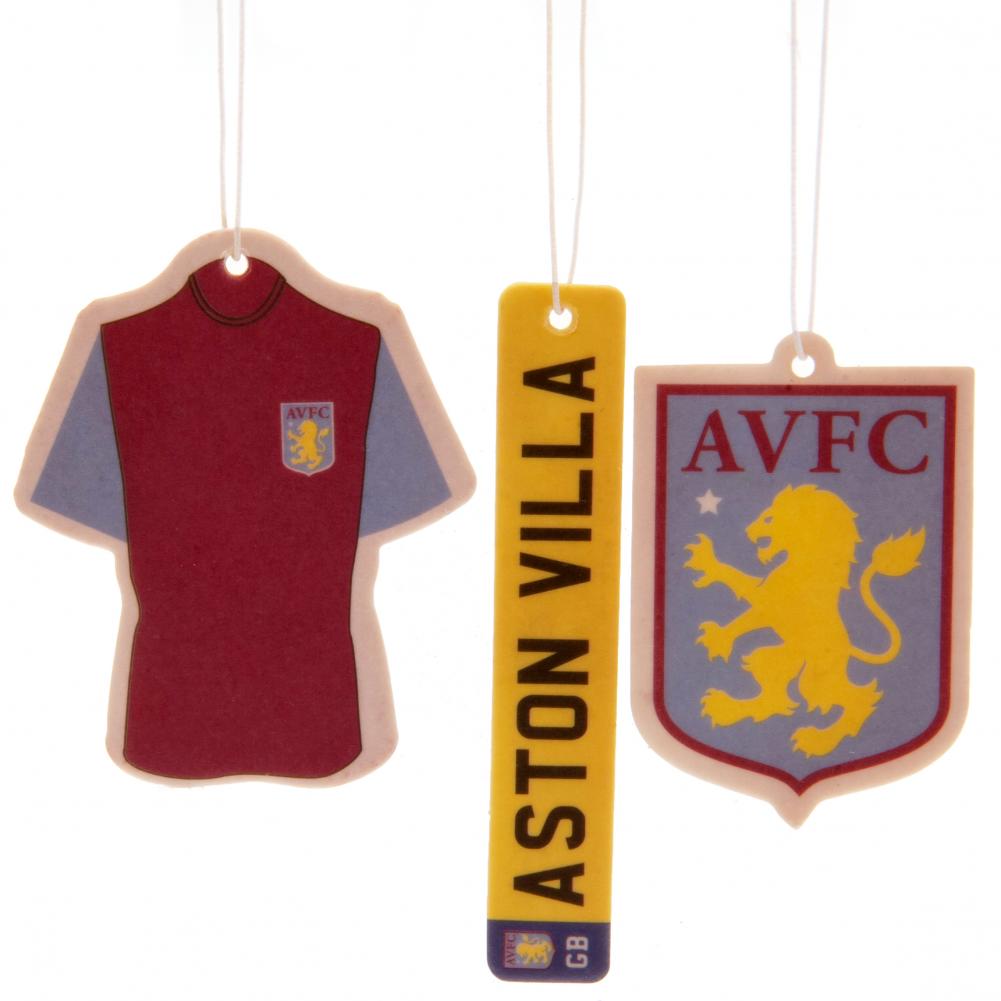 View Aston Villa FC 3pk Air Freshener information