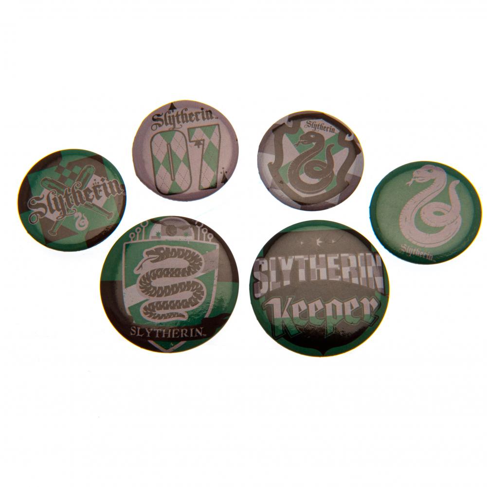 View Harry Potter Button Badge Set Slytherin information