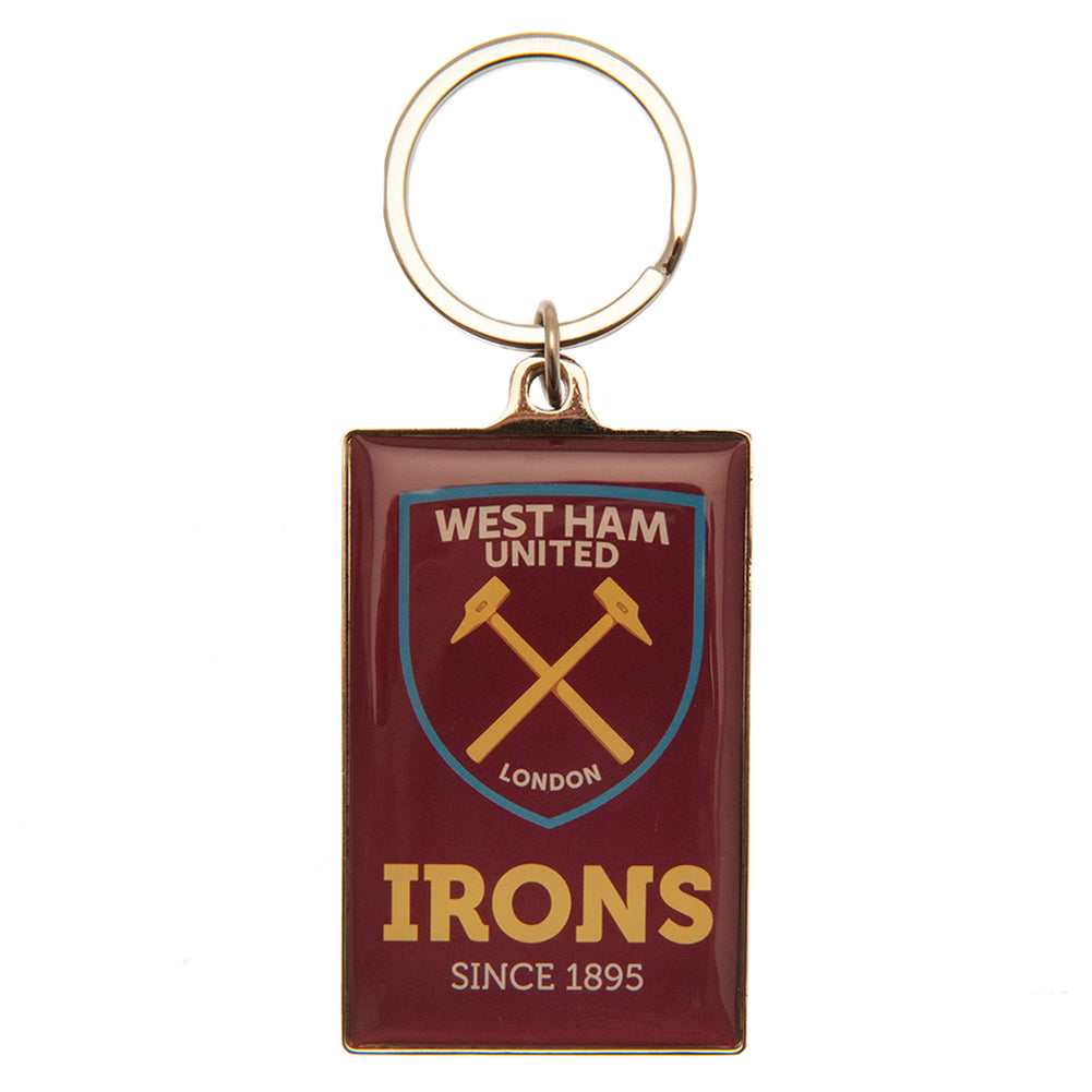 View West Ham United FC Deluxe Keyring information