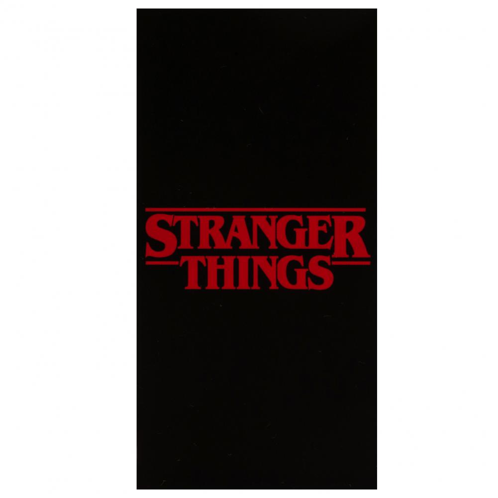 View Stranger Things Towel Logo information