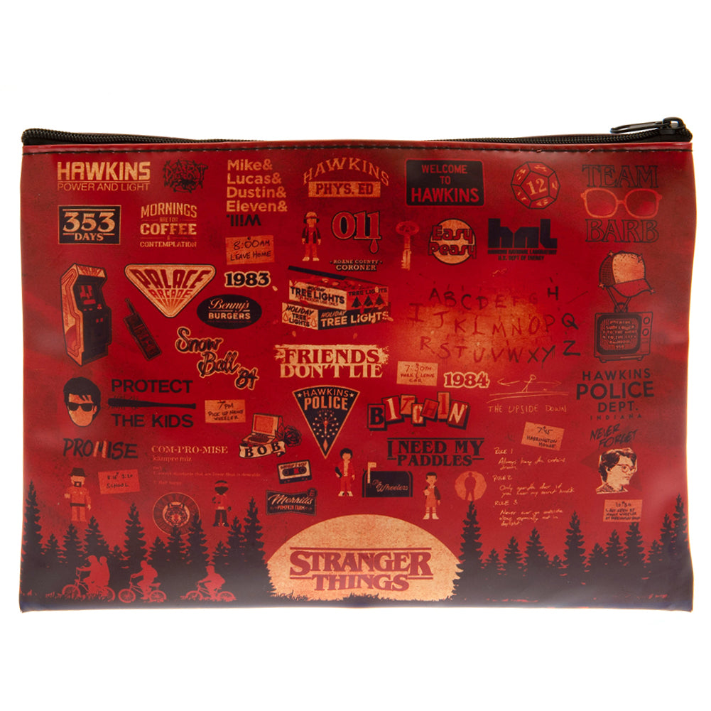 View Stranger Things Pencil Case Upside Down information