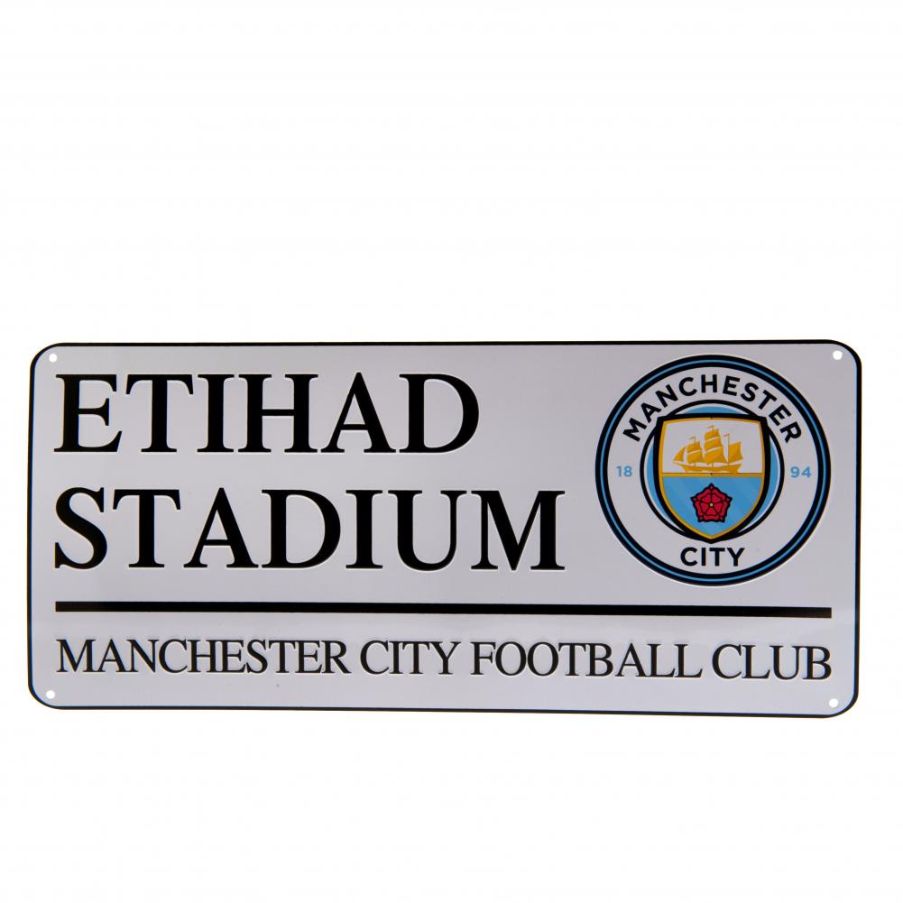 View Manchester City FC Street Sign information