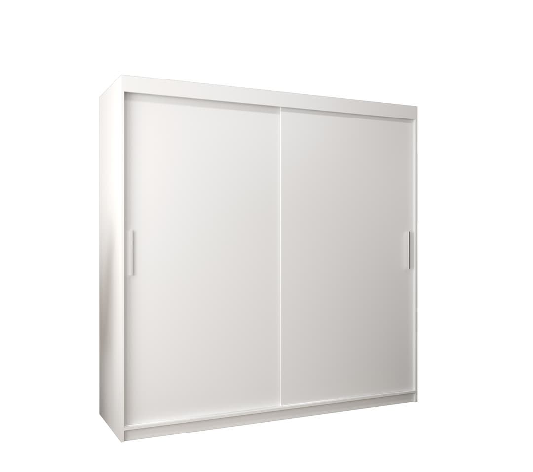 View Tokyo Sliding Door Wardrobe 200cm White 200cm information