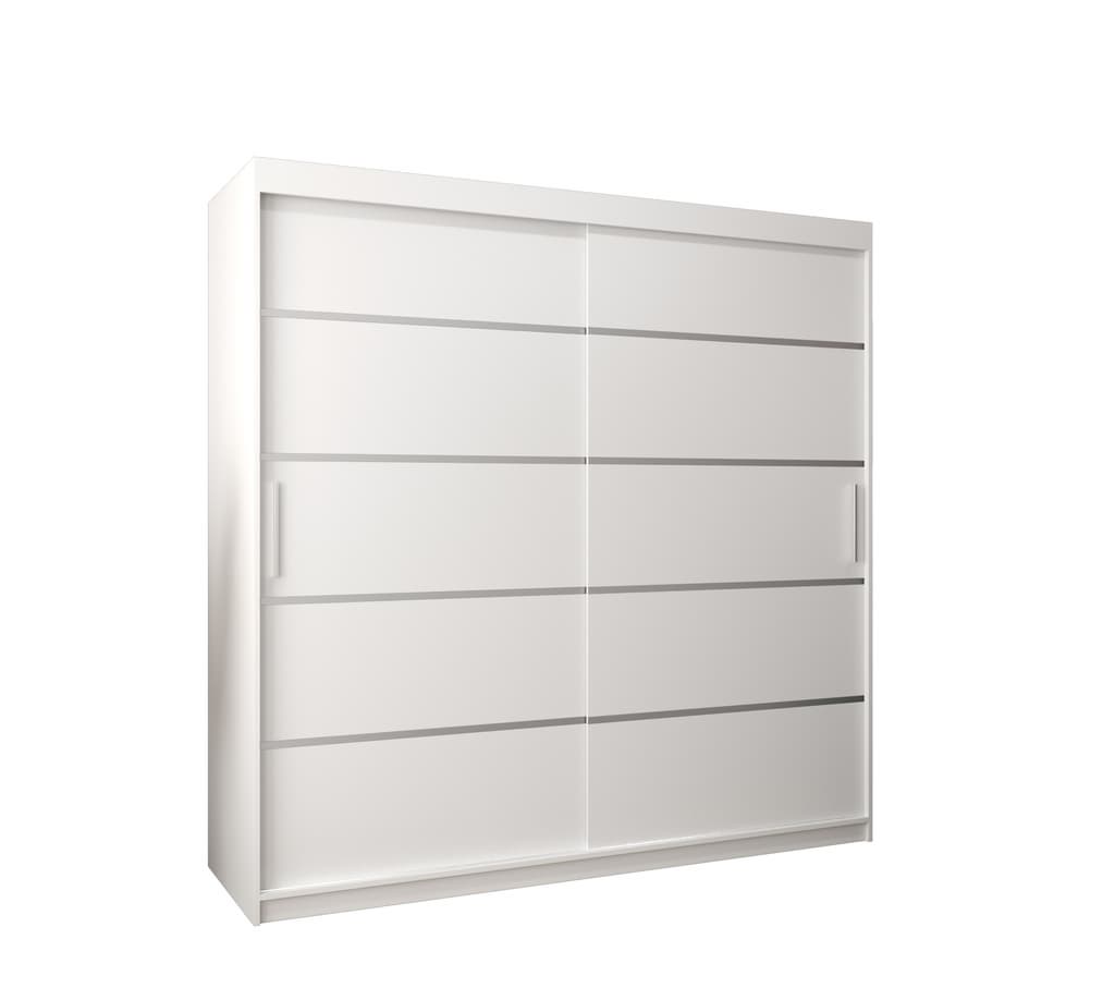 View Verona 01 Sliding Door Wardrobe 200cm White 200cm information