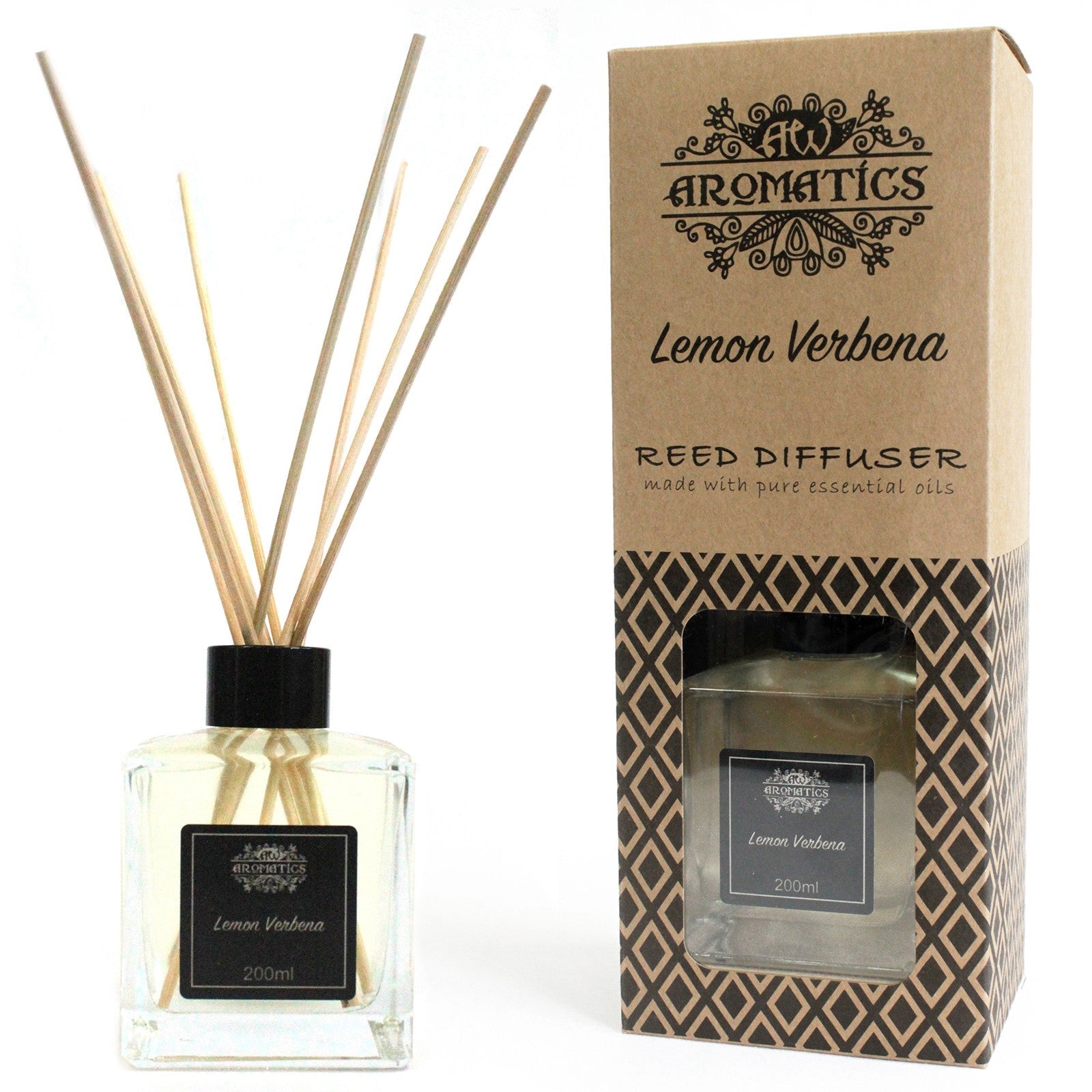 View 200ml Lemon Verbena Essential Oil Reed Diffuser information